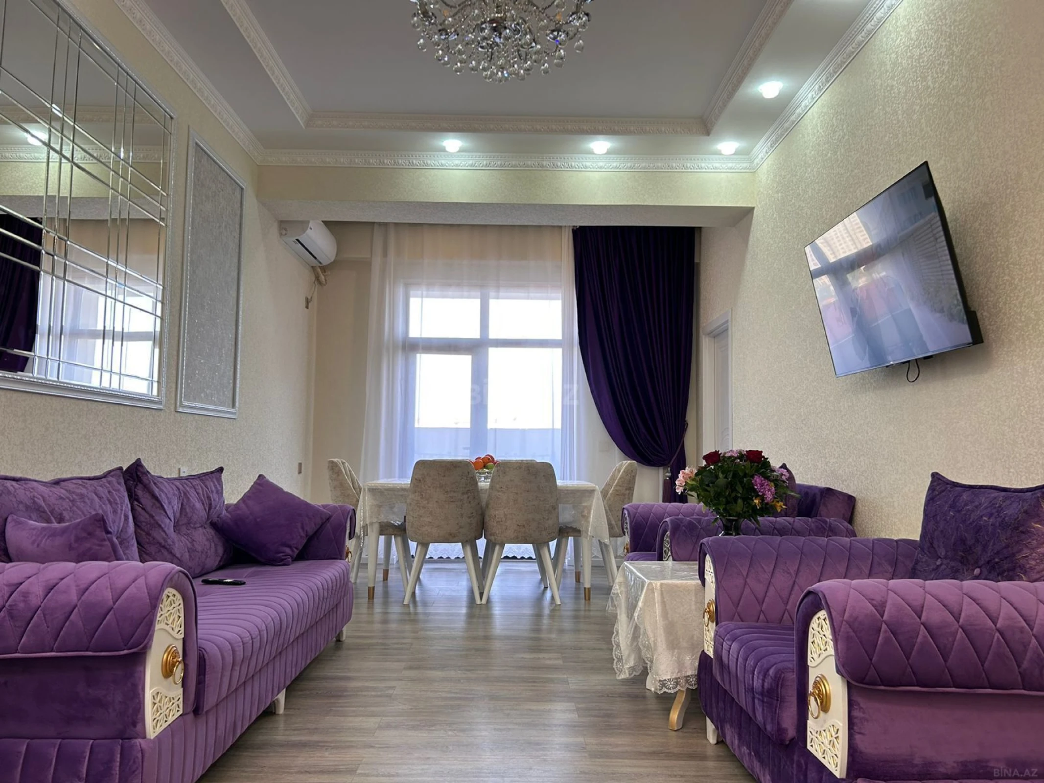 Kirayə verilir 3 otaqlı mənzil 80 m²