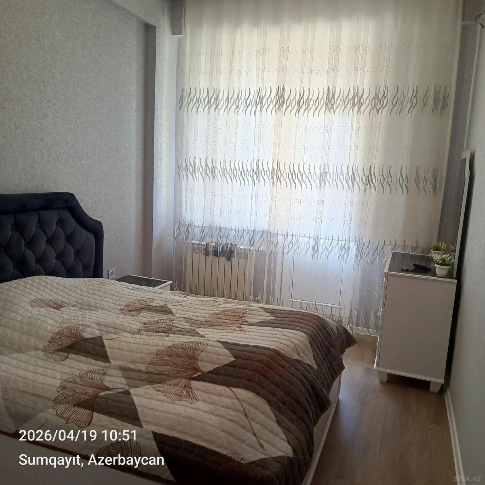 Satılır 2 otaqlı mənzil 58 m²