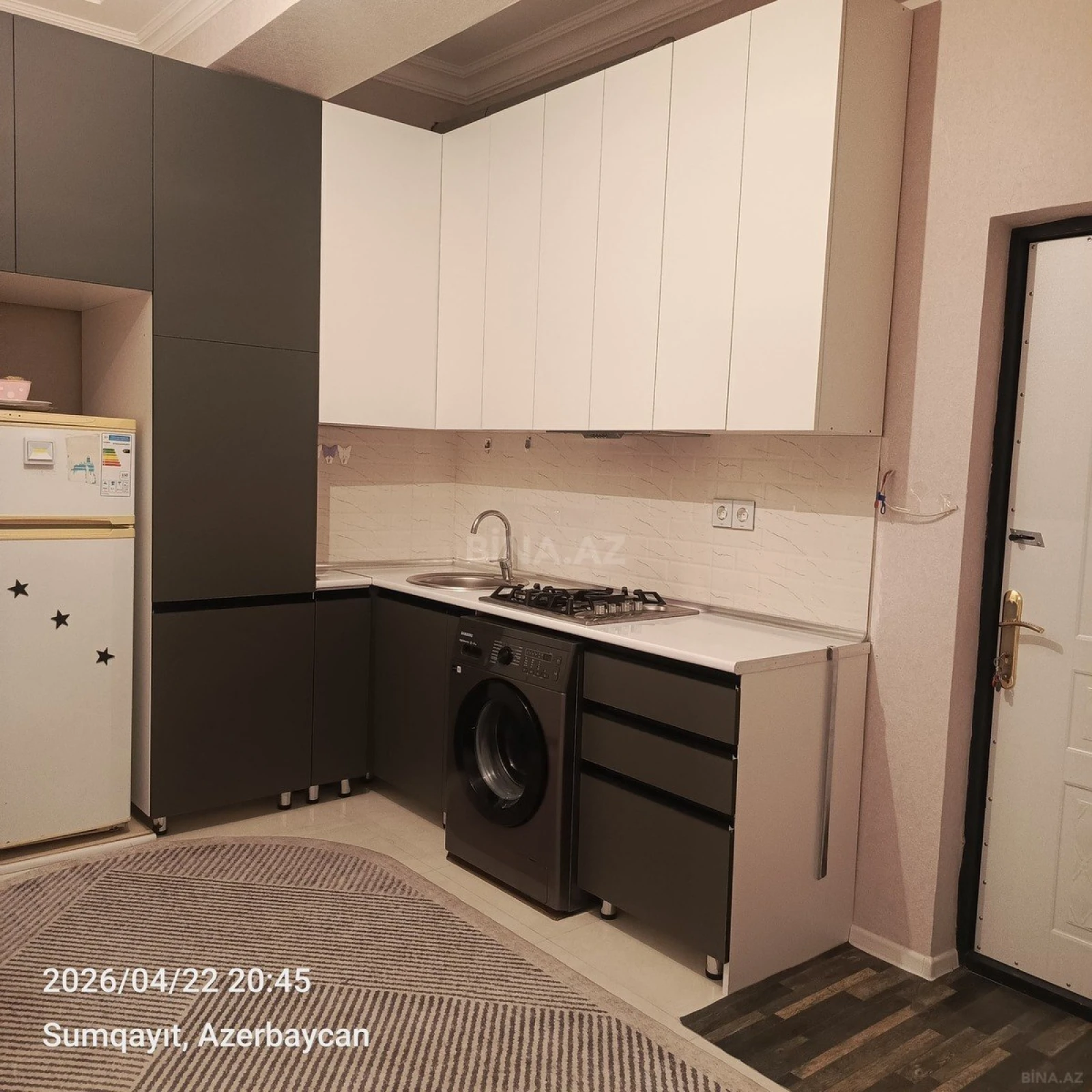 Satılır 2 otaqlı mənzil 58 m²