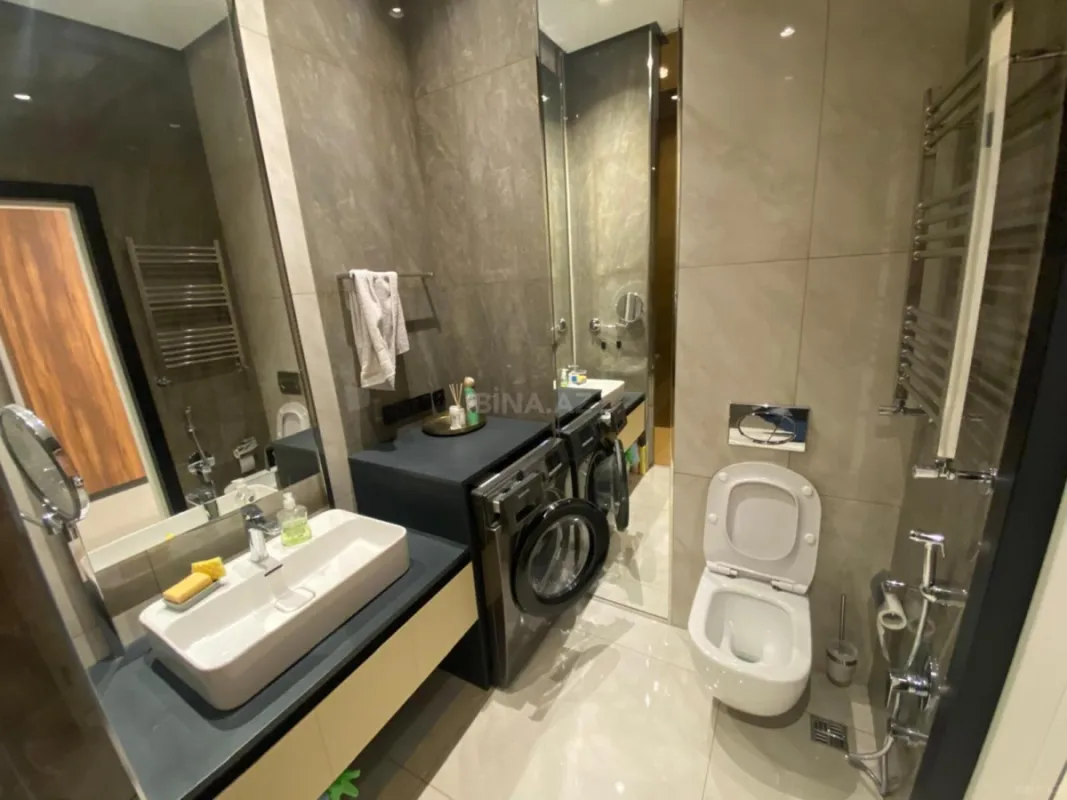 Kirayə verilir 1 otaqlı mənzil 57 m²