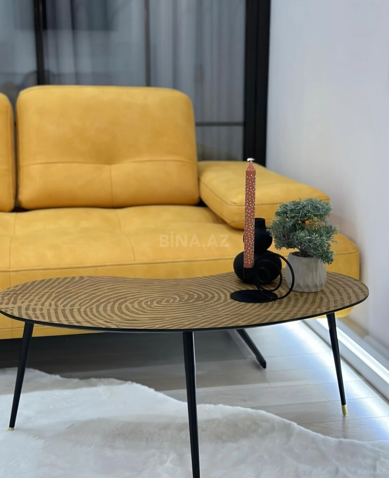 Kirayə verilir 2 otaqlı mənzil 55 m²