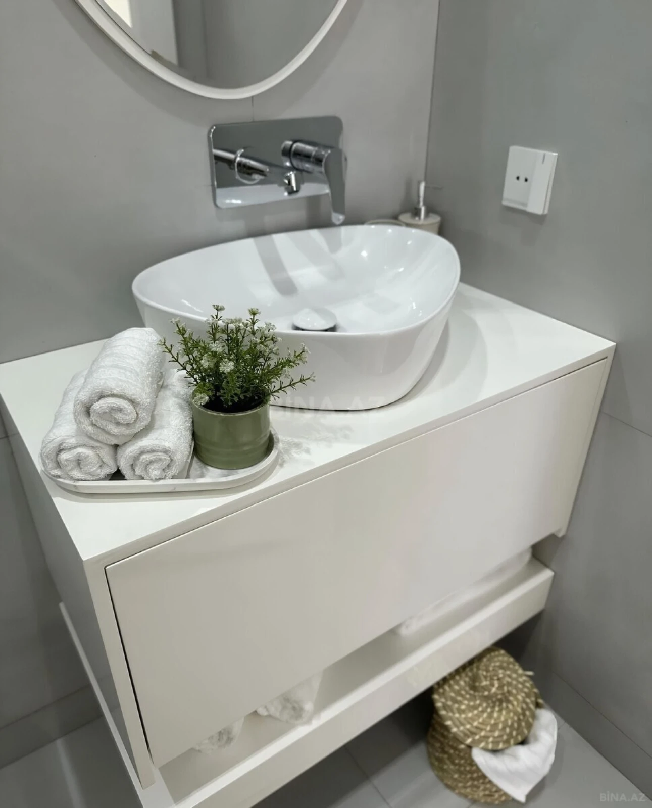 Kirayə verilir 2 otaqlı mənzil 55 m²