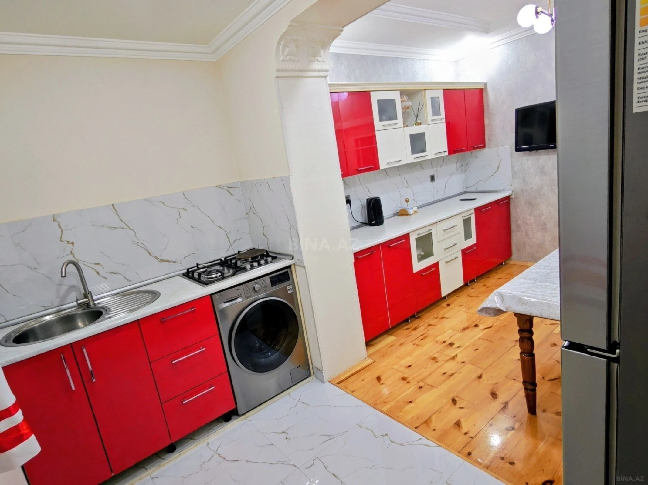 Satılır 4 otaqlı mənzil 100 m²