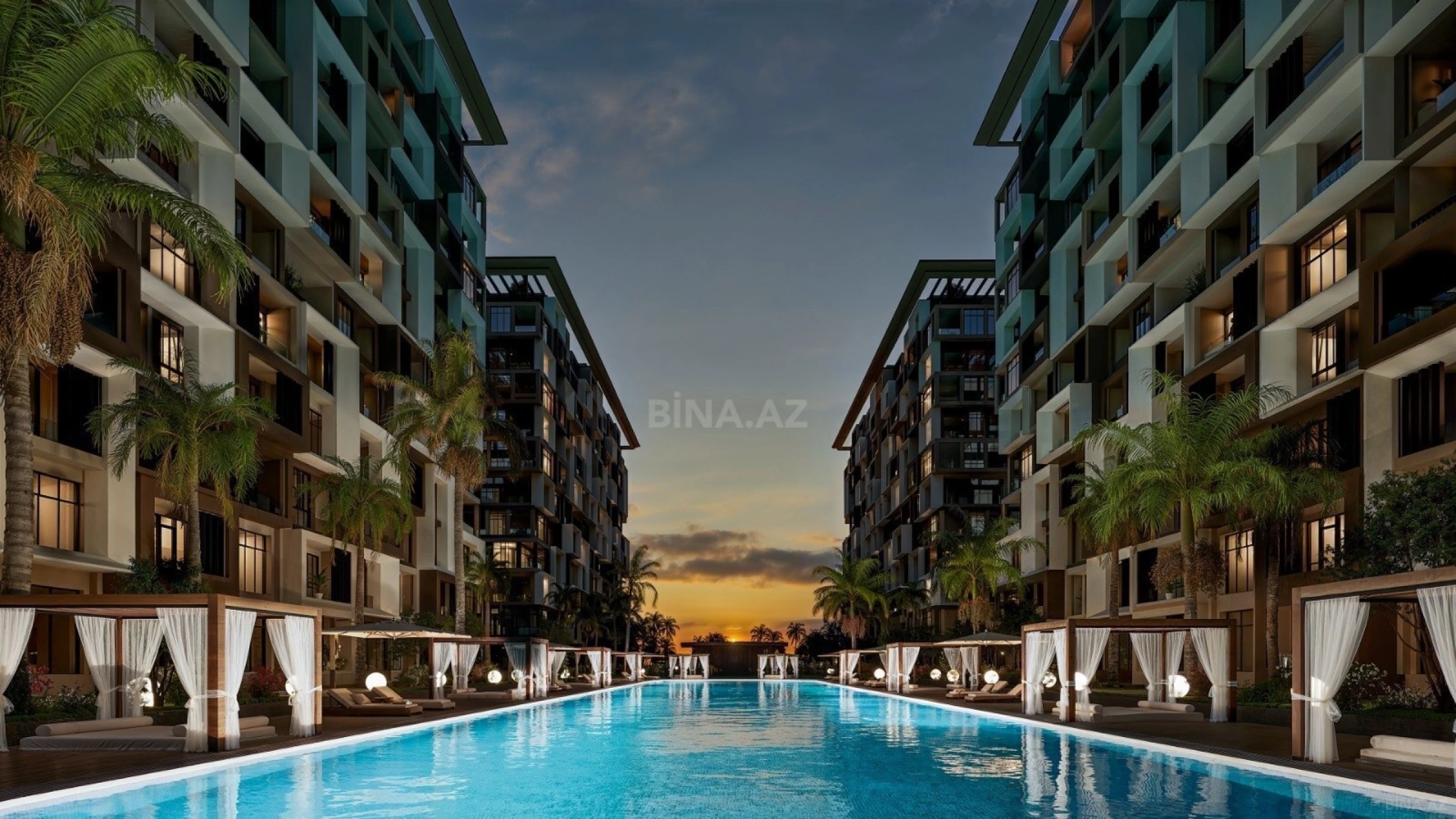 Satılır 2 otaqlı mənzil 45 m²