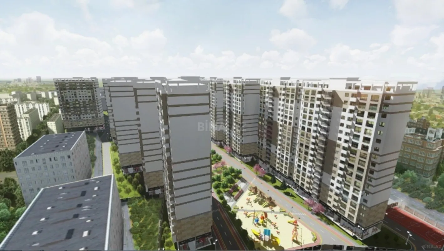 Kirayə verilir 2 otaqlı mənzil 50 m²