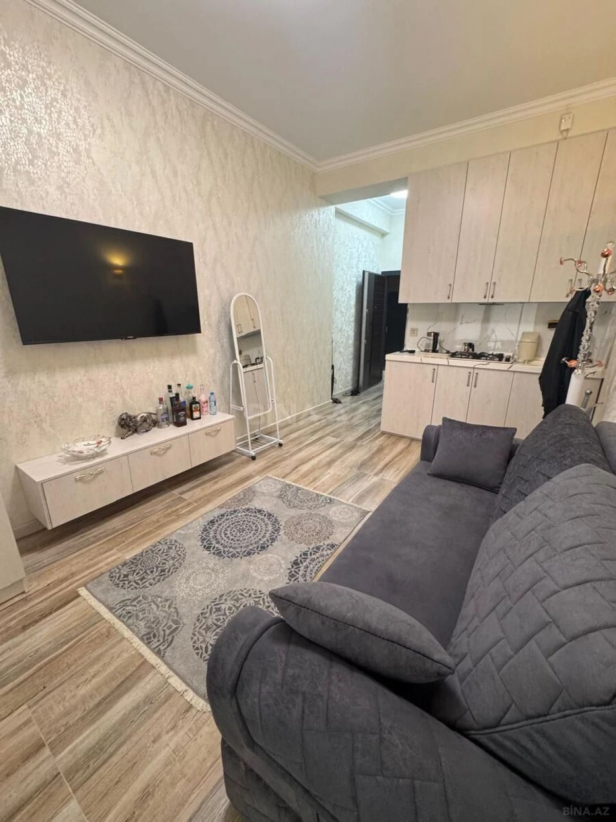 Kirayə verilir 1 otaqlı mənzil 40 m²