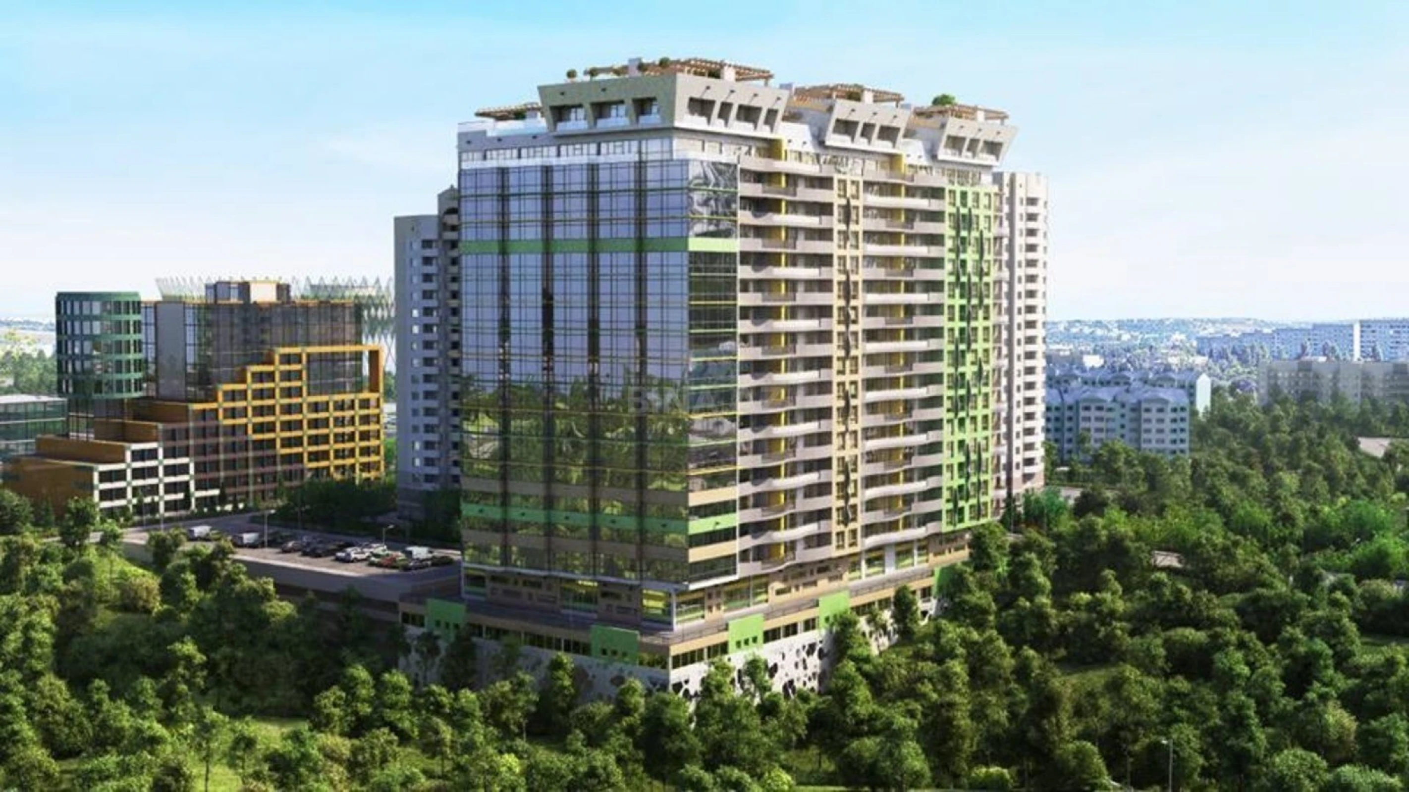 Satılır 3 otaqlı mənzil 128 m²