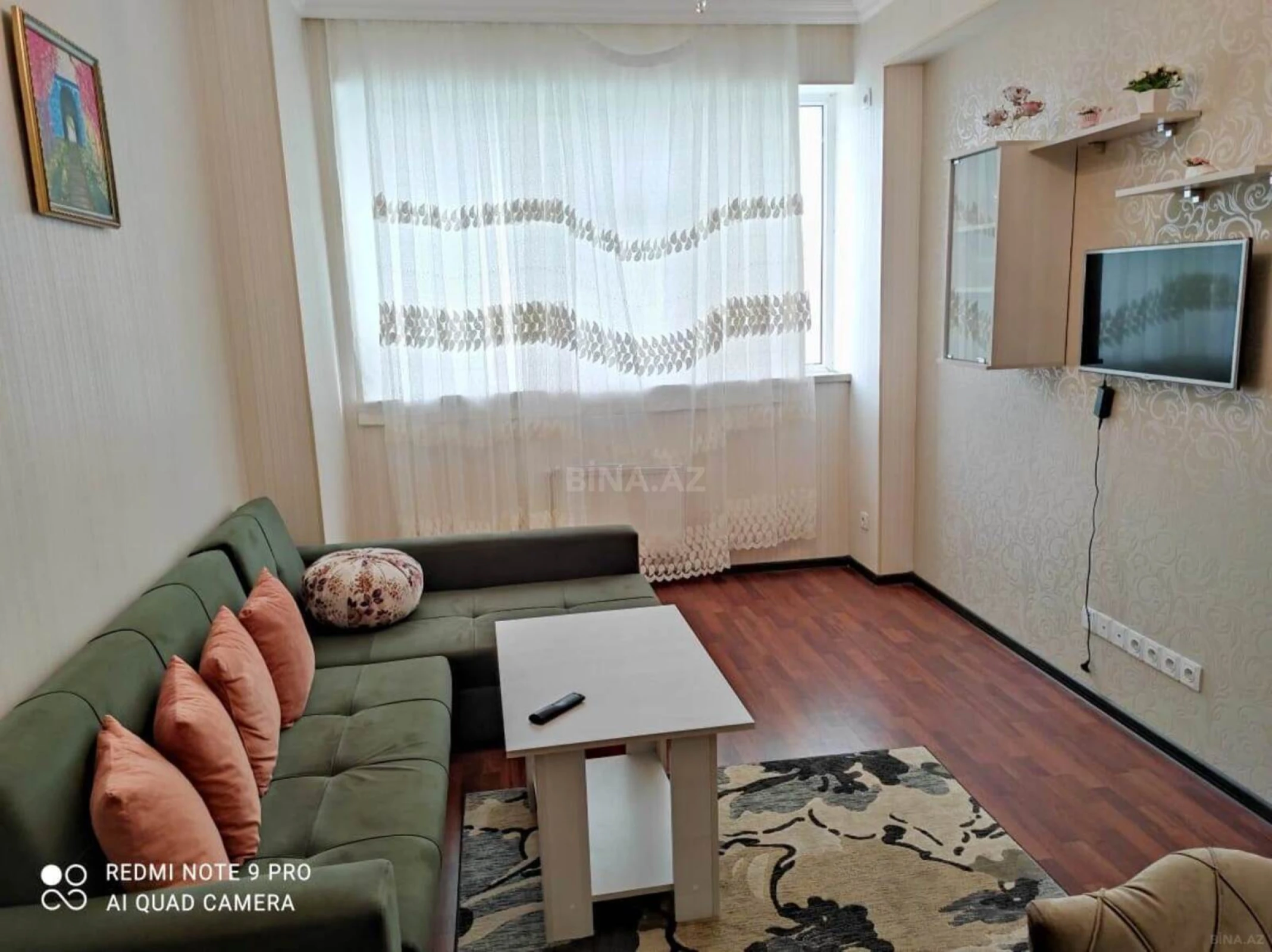 Kirayə verilir 1 otaqlı mənzil 40 m²