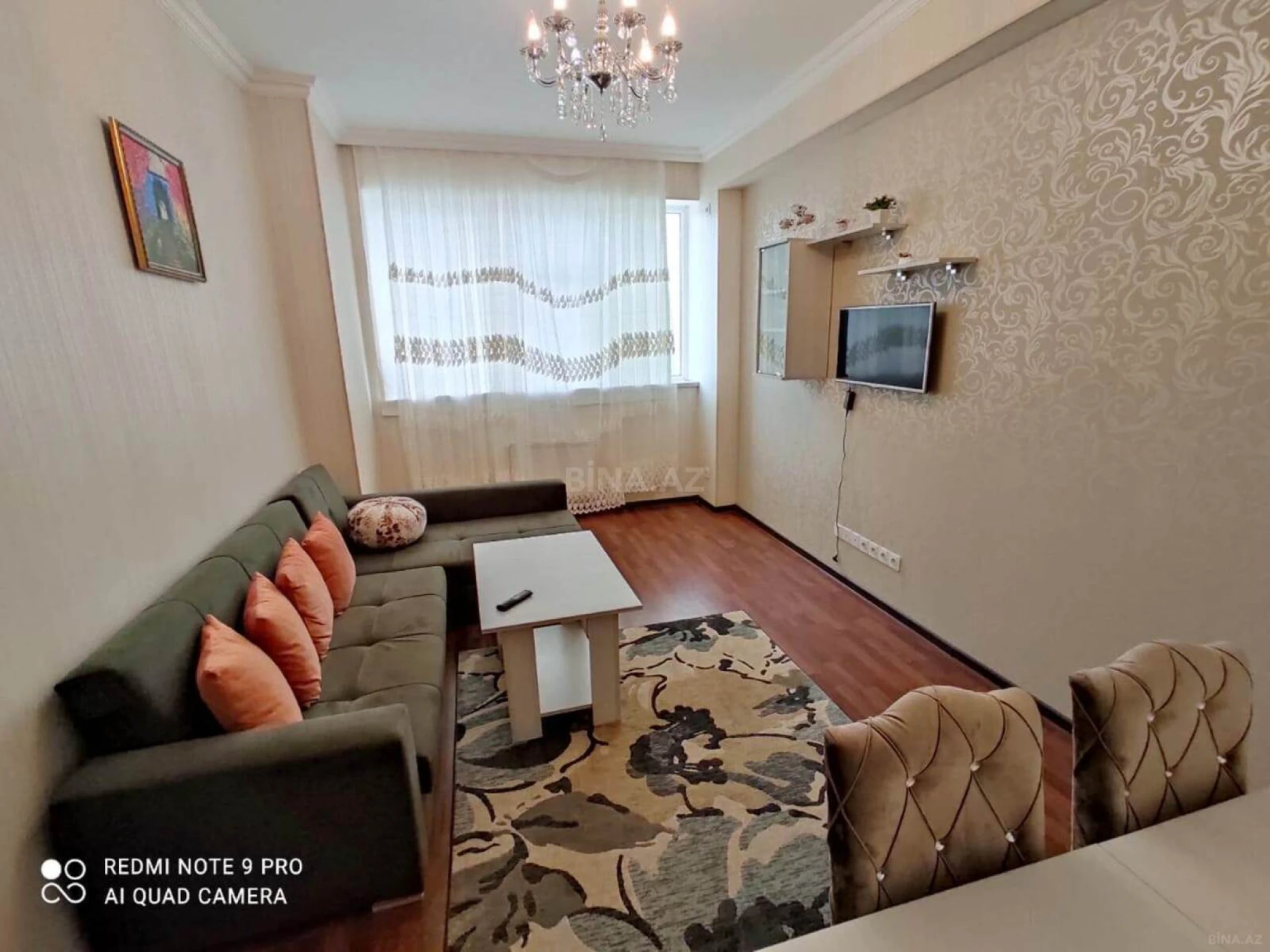 Kirayə verilir 1 otaqlı mənzil 40 m²