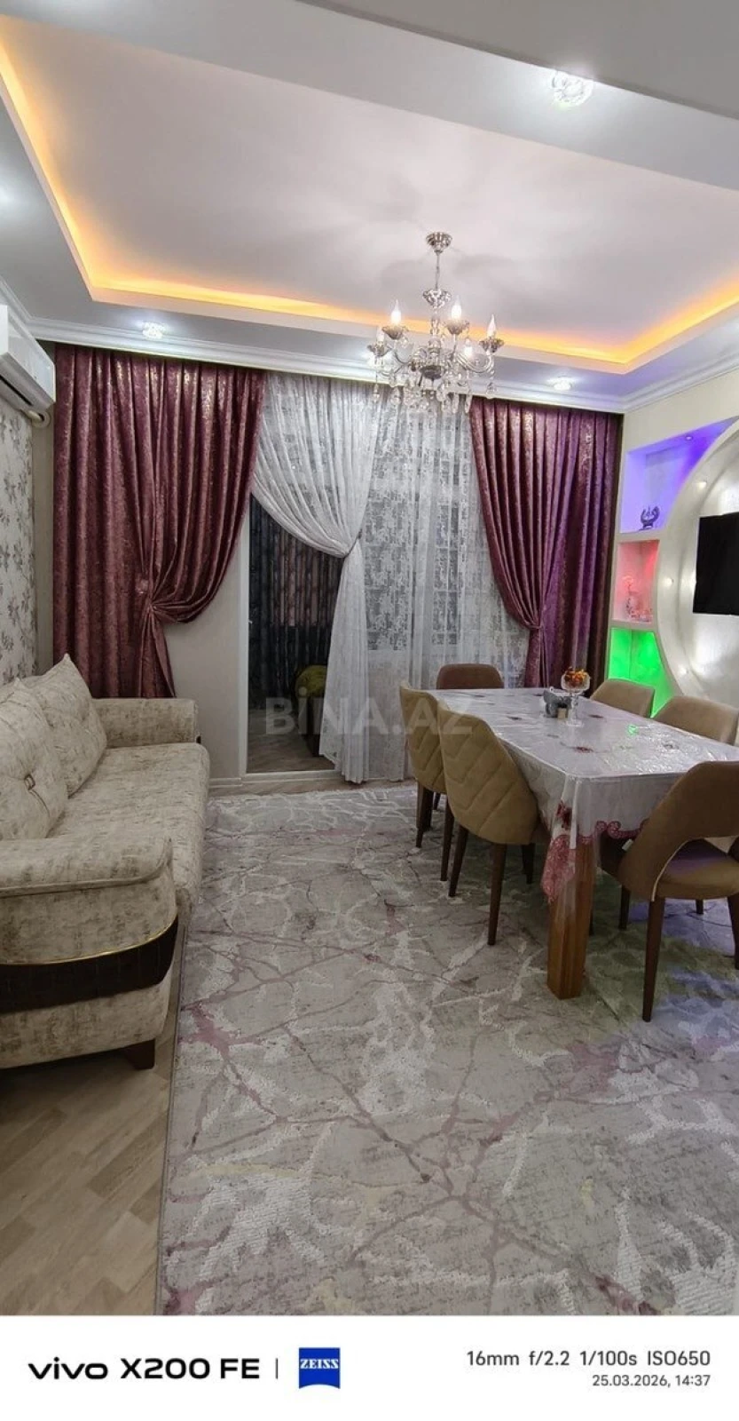 Satılır 2 otaqlı mənzil 50 m²