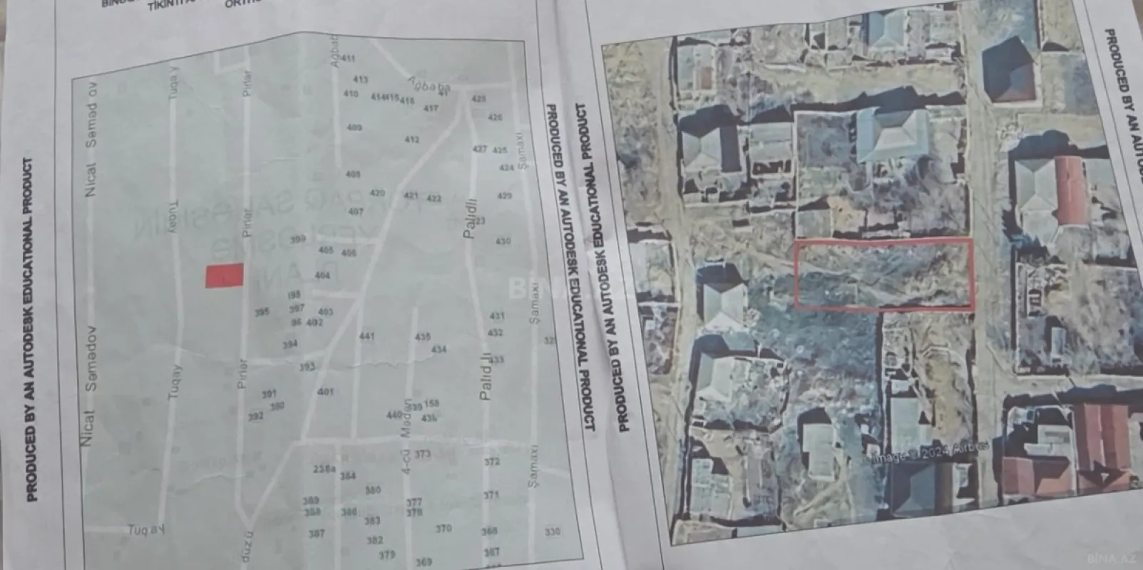 Satılır torpaq sahəsi 1 m²