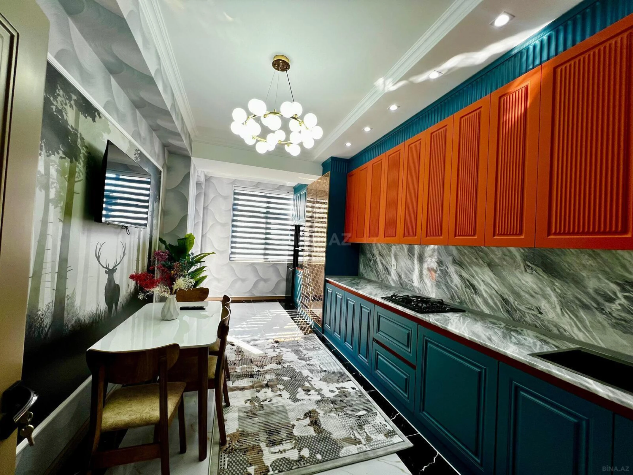 Satılır 3 otaqlı mənzil 128 m²