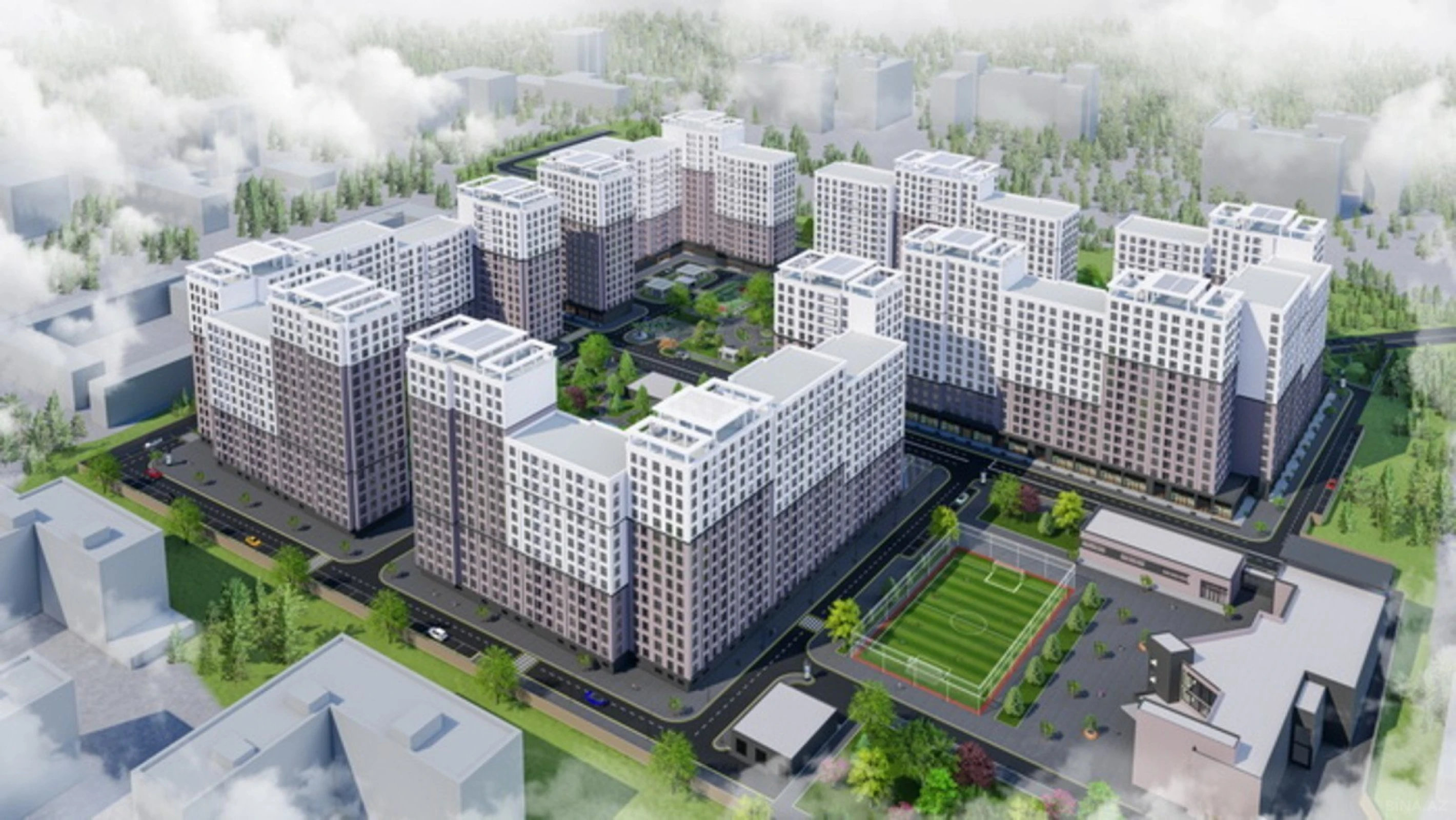 Satılır 3 otaqlı mənzil 114 m²