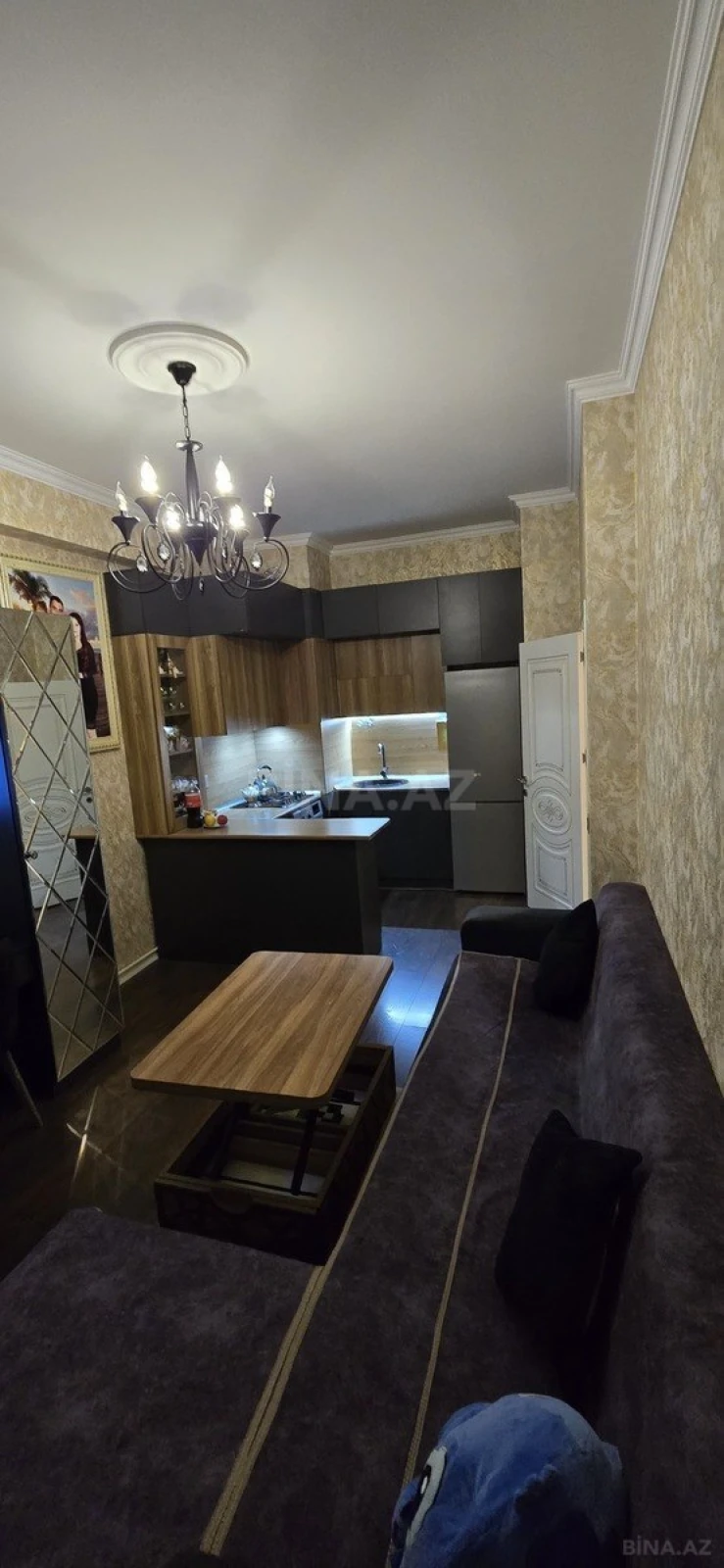 Satılır 2 otaqlı mənzil 45 m²
