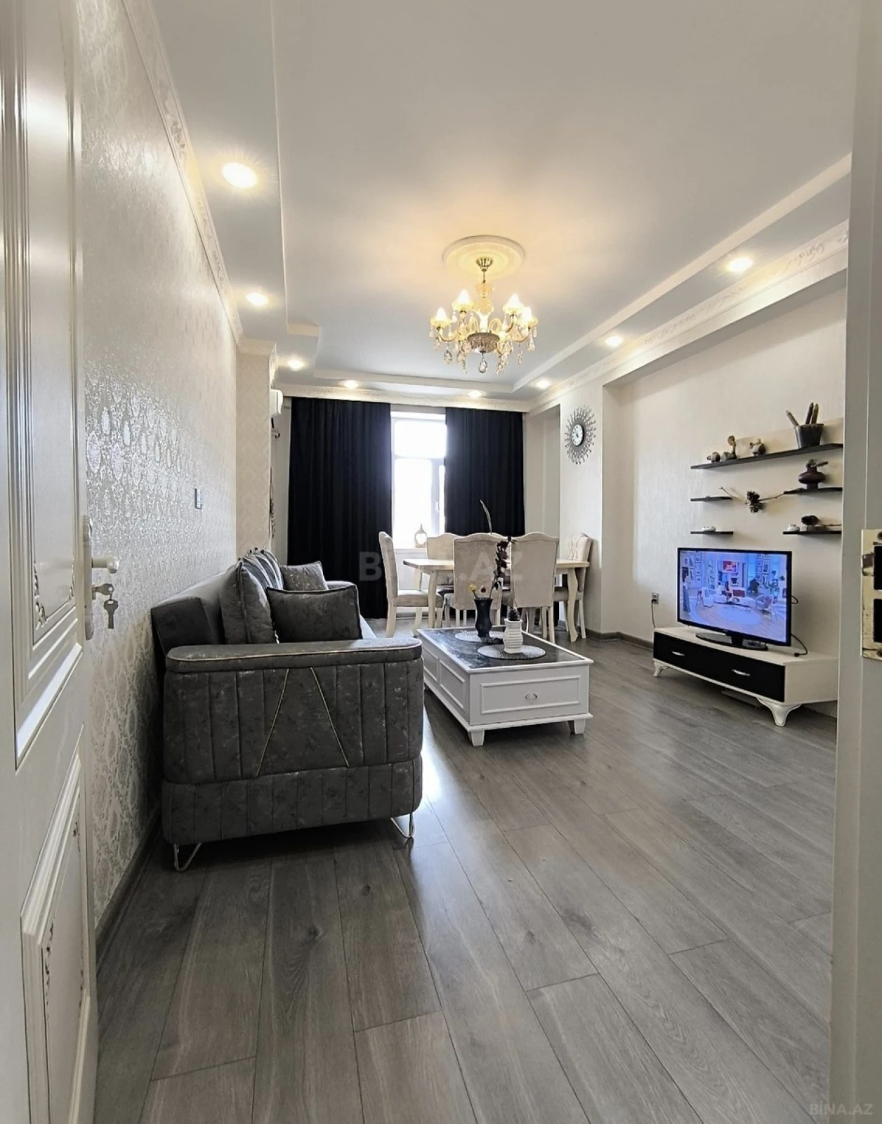 Satılır 2 otaqlı mənzil 58 m²