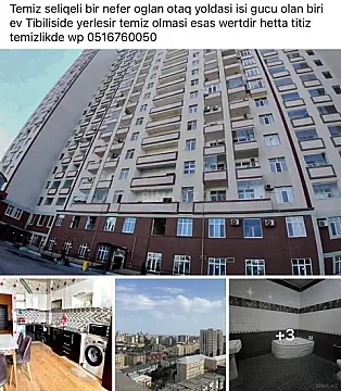 Kirayə verilir 2 otaqlı mənzil 105 m²