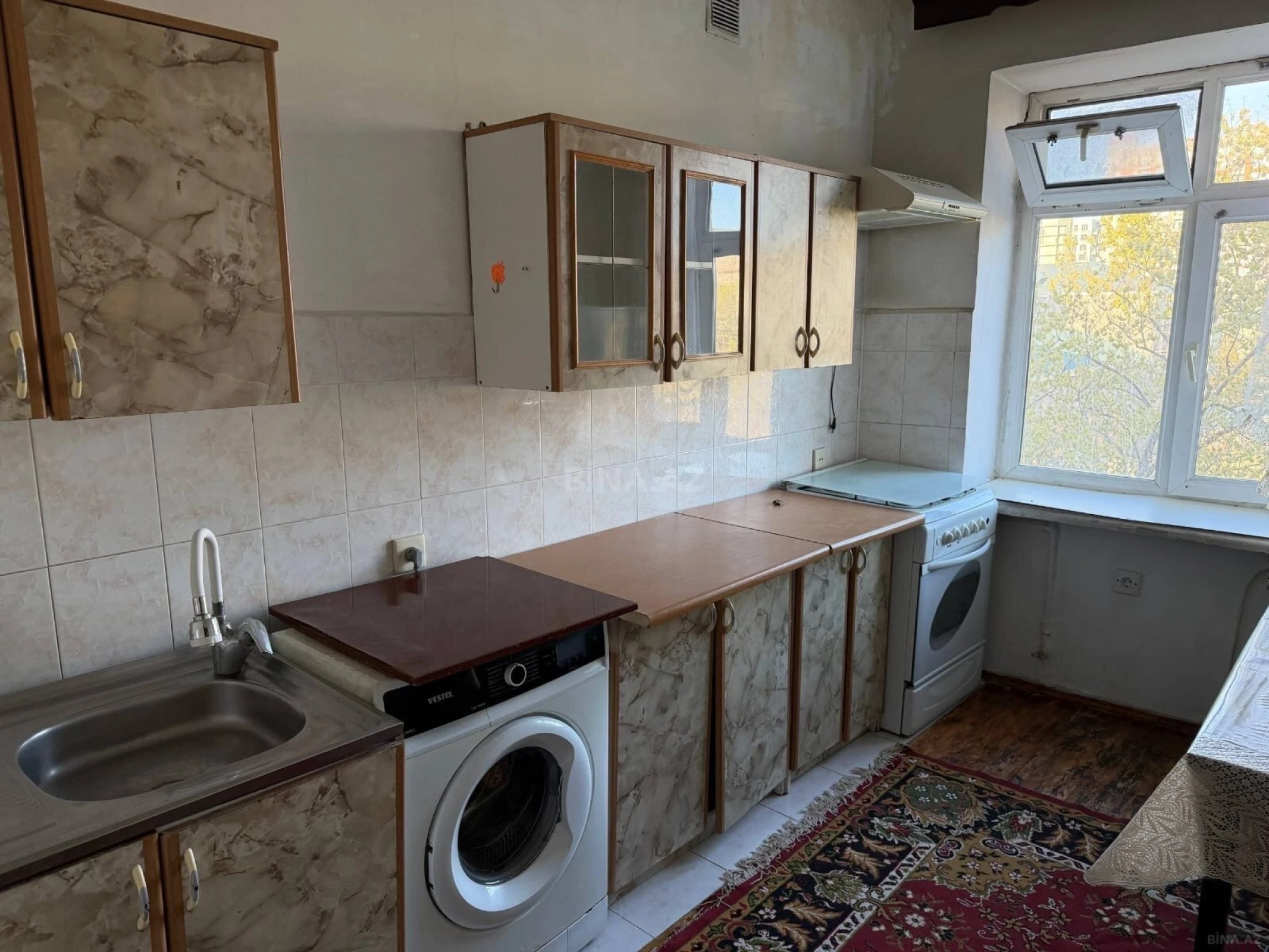 Kirayə verilir 2 otaqlı mənzil 50 m²