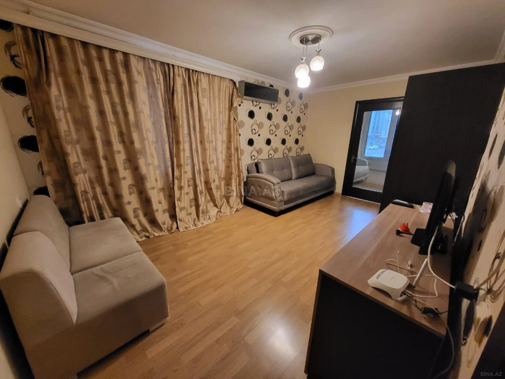 Kirayə verilir 1 otaqlı mənzil 33 m²