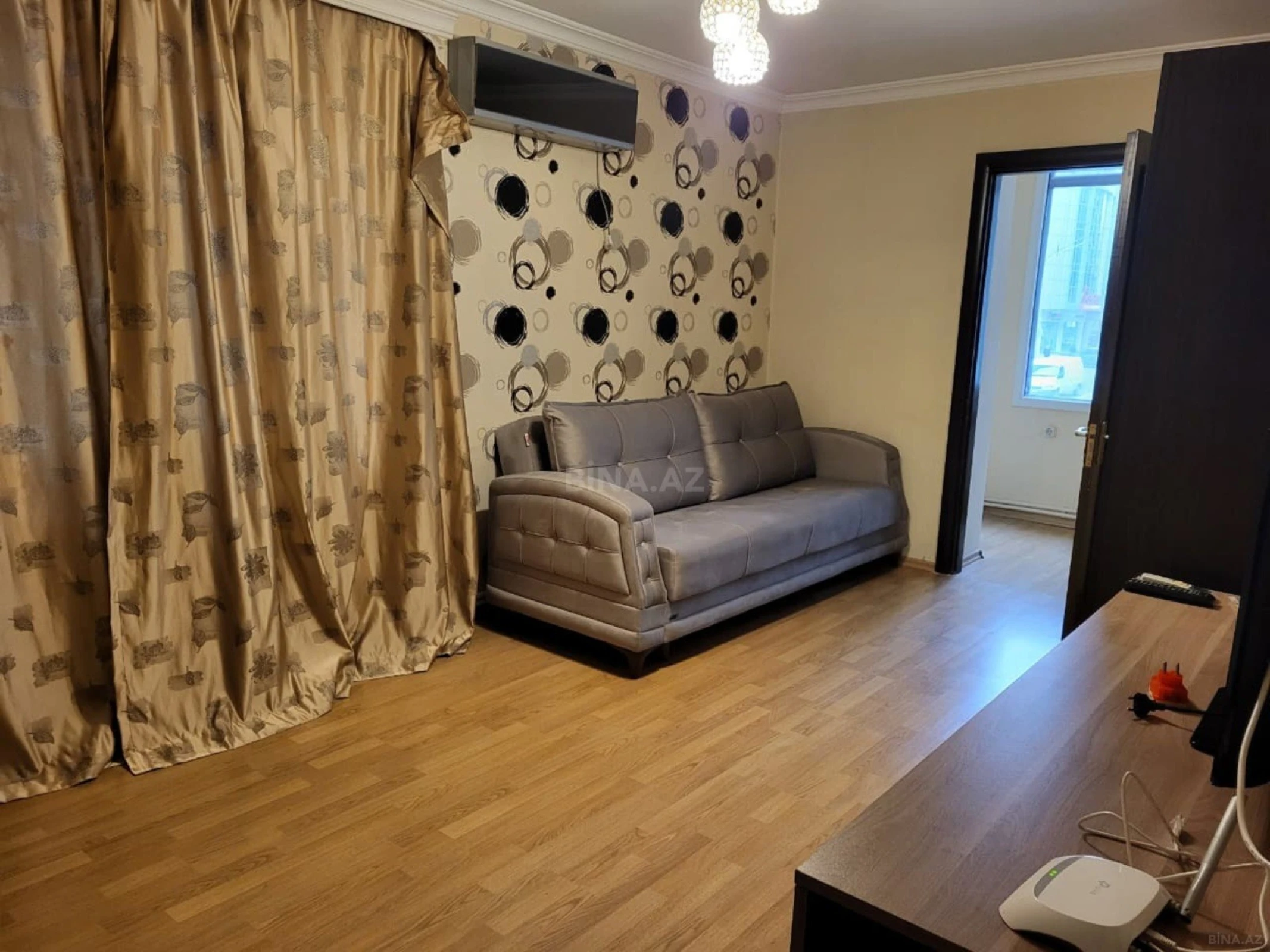 Kirayə verilir 1 otaqlı mənzil 33 m²