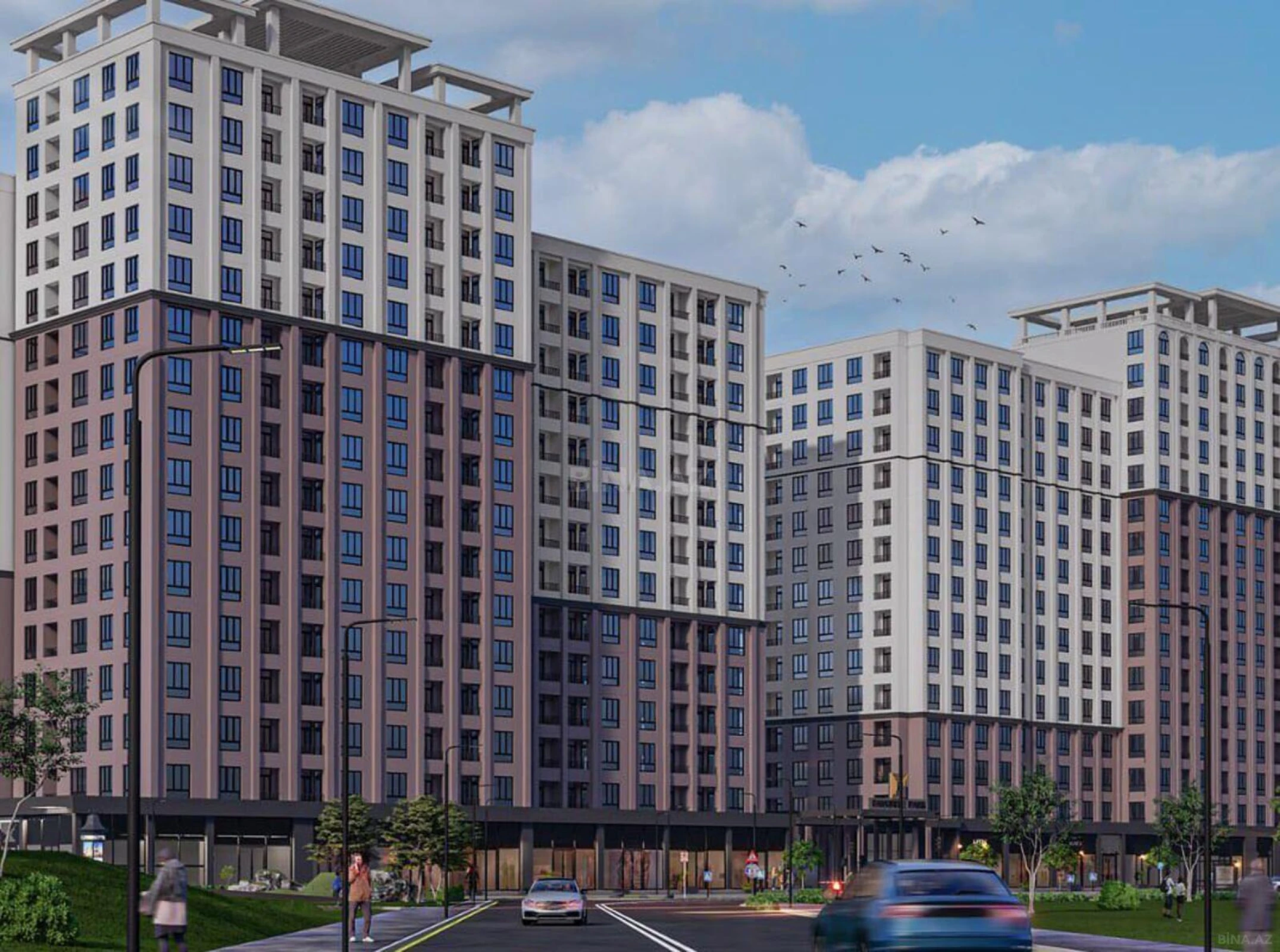 Satılır 3 otaqlı mənzil 87.6 m²