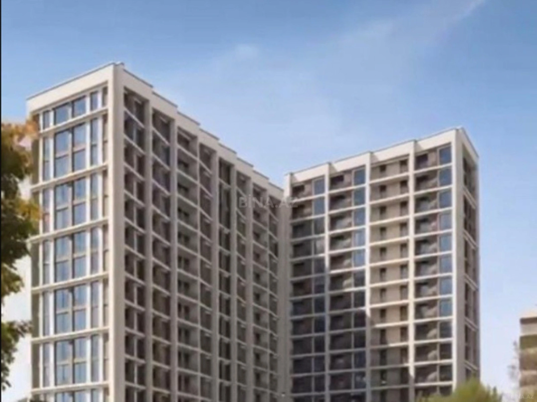 Satılır 1 otaqlı mənzil 45.9 m²