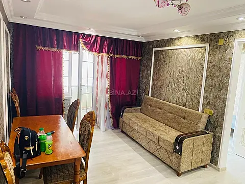 Kirayə verilir 3 otaqlı mənzil 50 m² — Gəncə 3 otaq 50.00 m²
