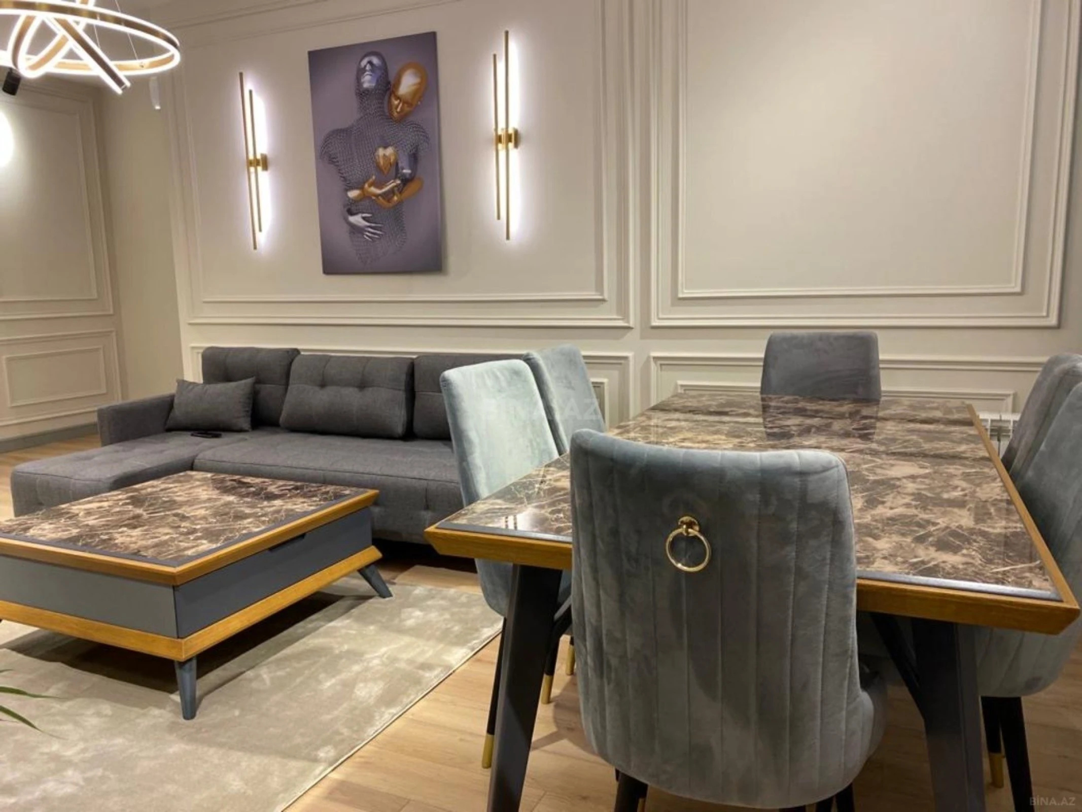 Kirayə verilir 3 otaqlı mənzil 100 m²