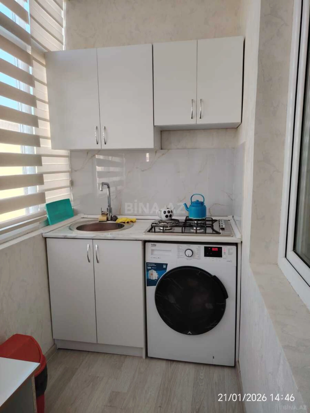 Kirayə verilir 2 otaqlı mənzil 40 m²