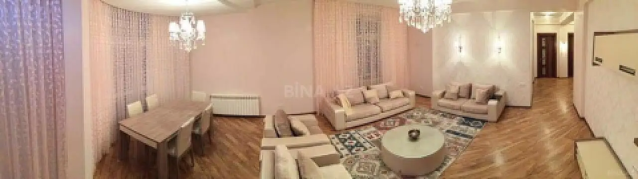 Kirayə verilir 4 otaqlı mənzil 180 m² — Bakı, Nizami 4 otaq 180.00 m²