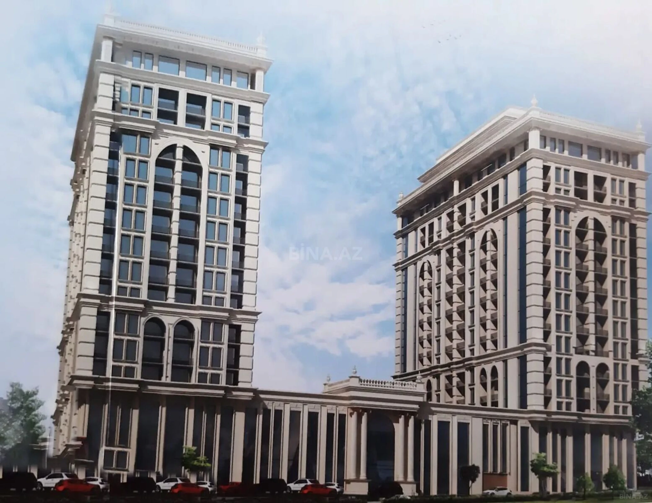 Satılır 3 otaqlı mənzil 127 m²