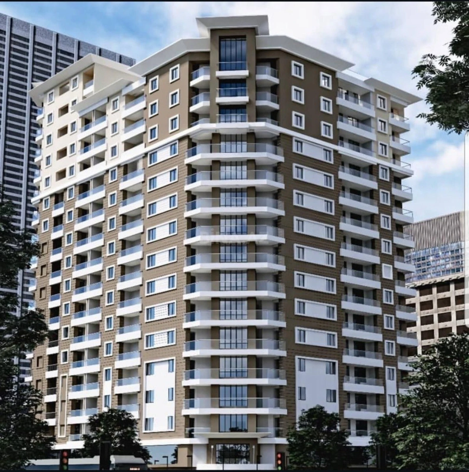 Satılır 3 otaqlı mənzil 126 m²