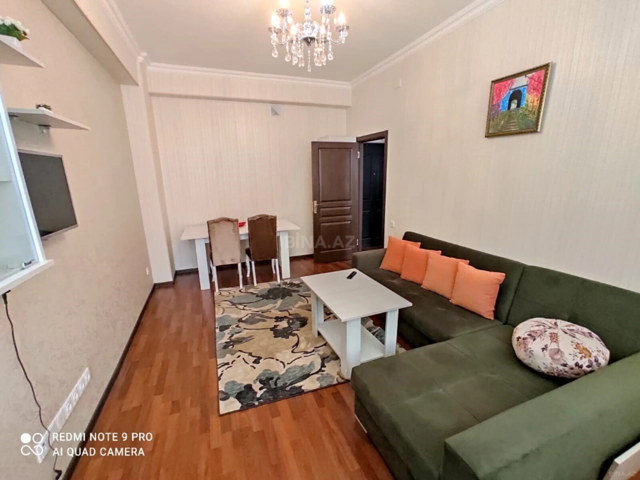 Kirayə verilir 1 otaqlı mənzil 40 m²
