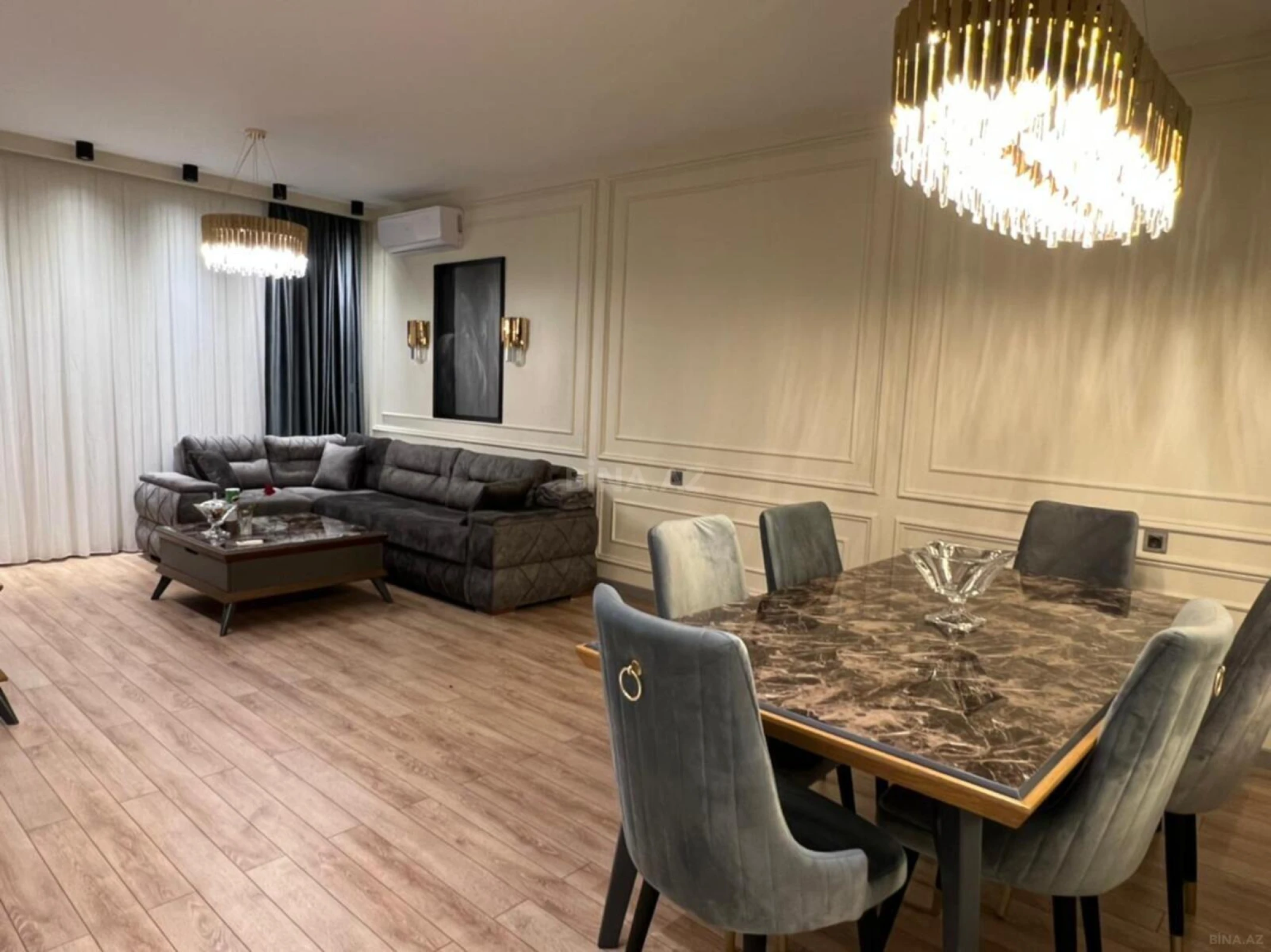 Kirayə verilir 2 otaqlı mənzil 115 m²