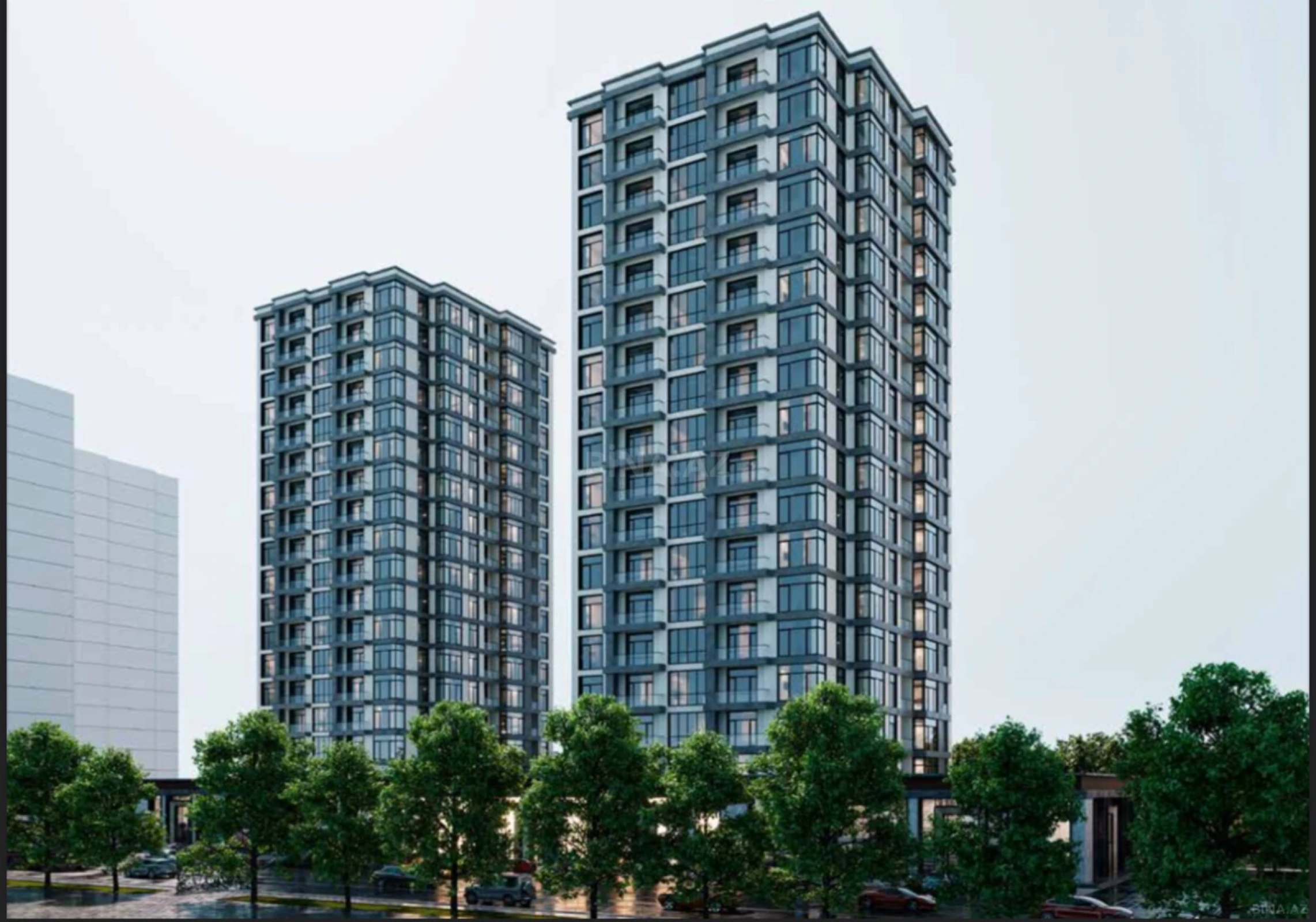 Satılır 2 otaqlı mənzil 92 m²