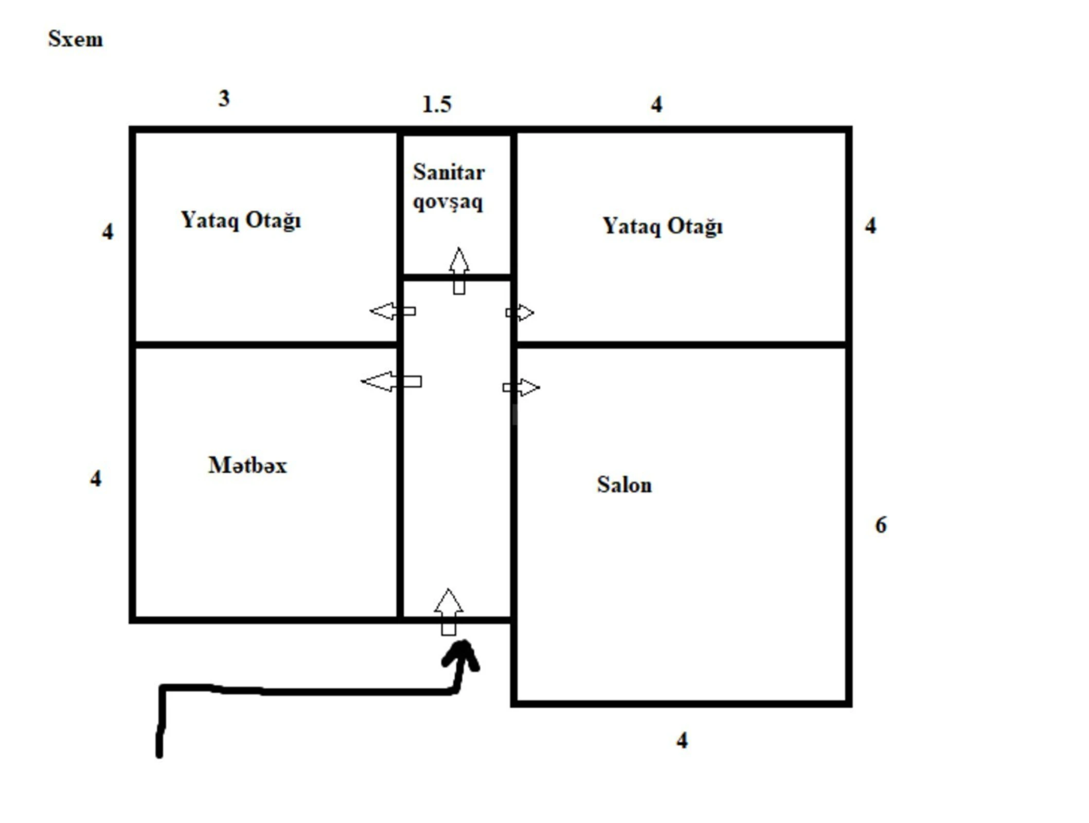 Satılır torpaq sahəsi 3 m²