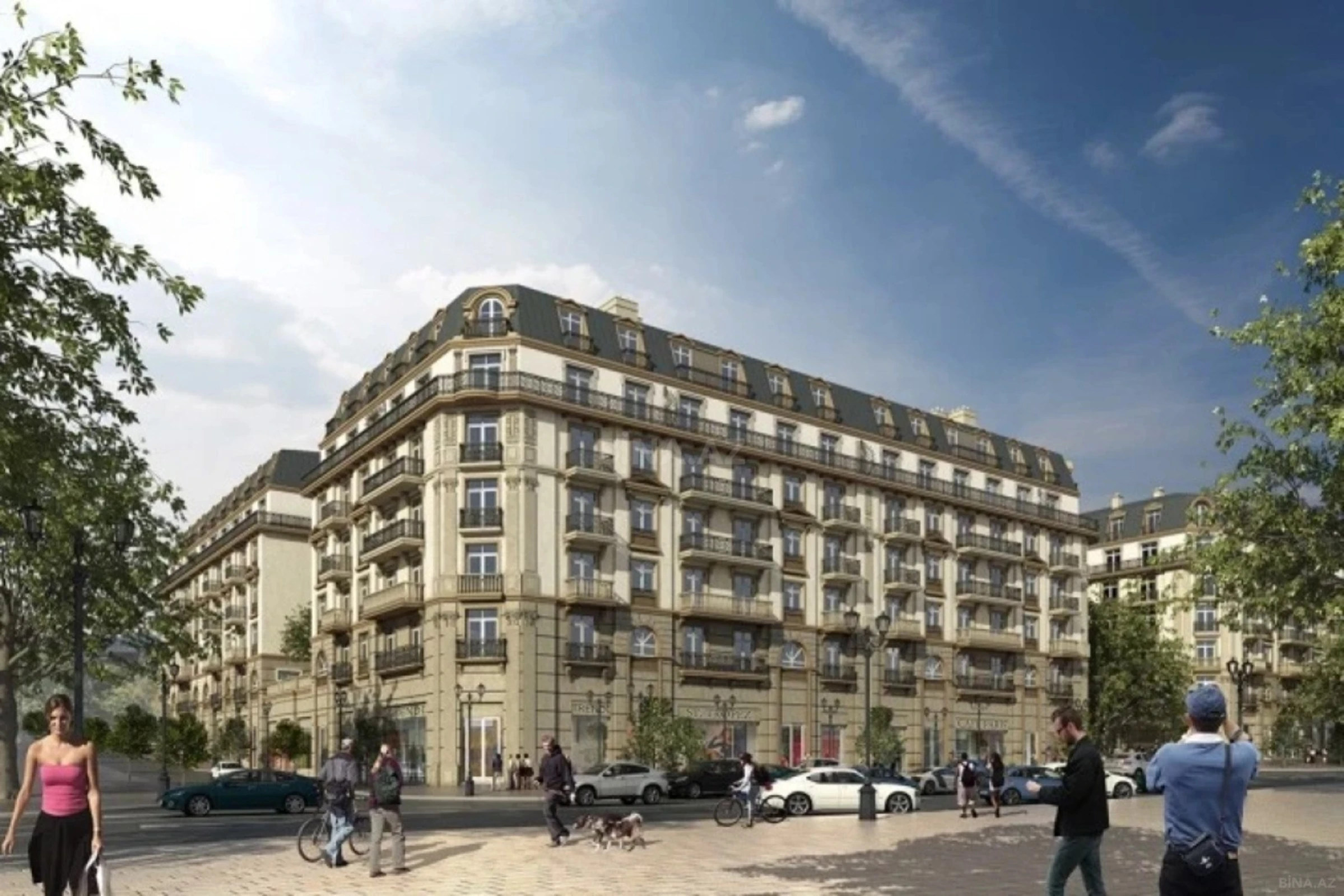 Kirayə verilir 3 otaqlı mənzil 130 m²