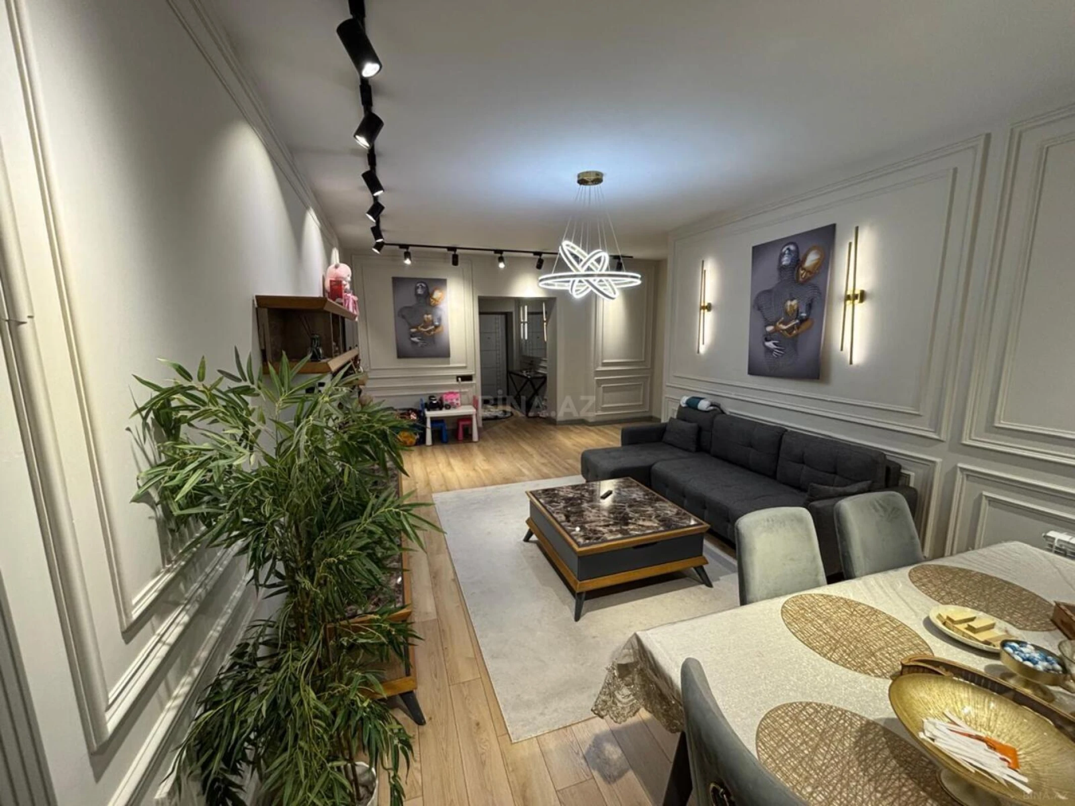 Kirayə verilir 3 otaqlı mənzil 105 m²