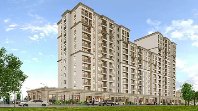 Satılır 1 otaqlı mənzil 60.4 m² — Bakı, Bakıxanov 1 otaq 60.40 m²