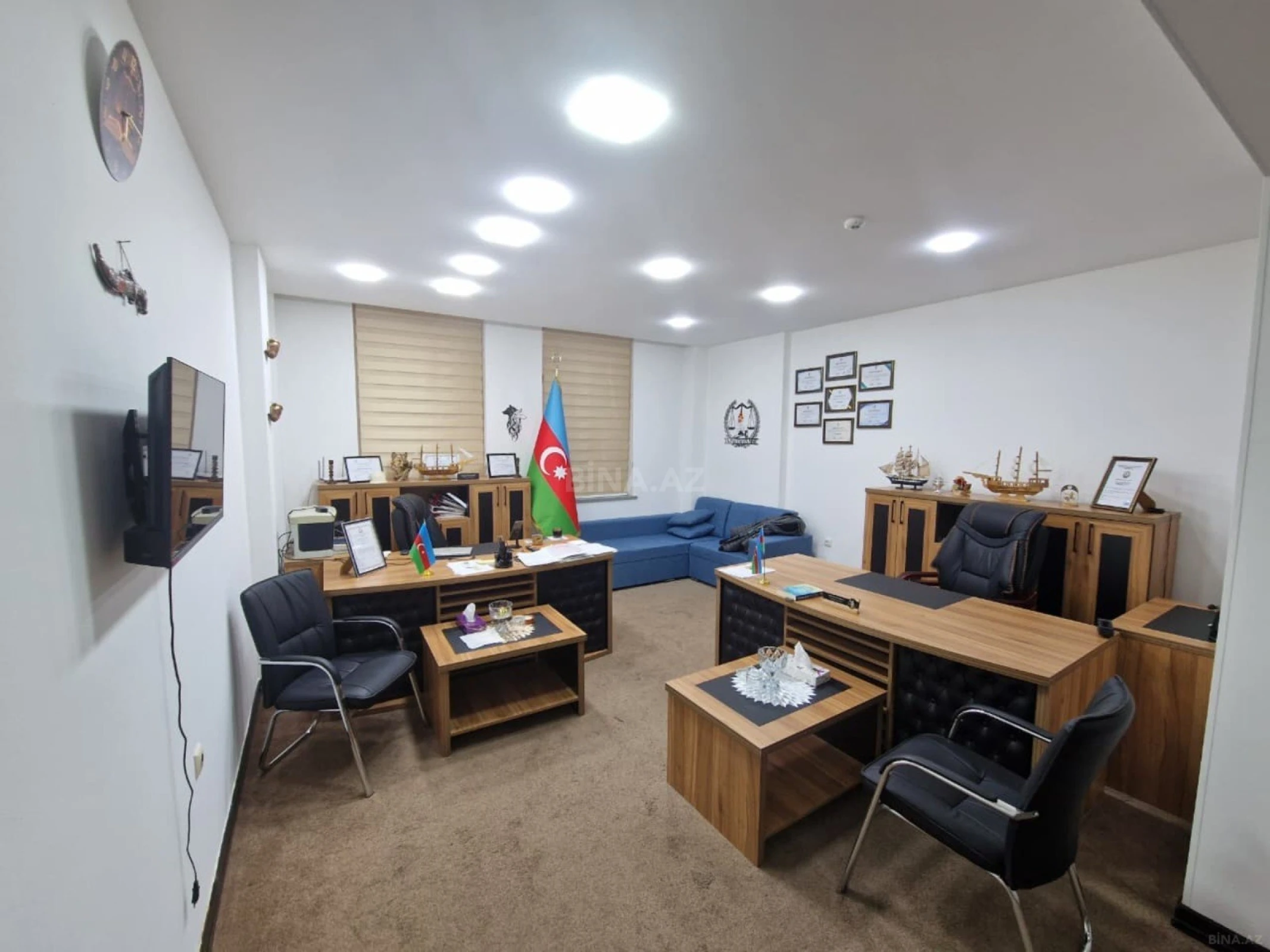 Kirayə verilir 1 otaqlı ofis 40 m²