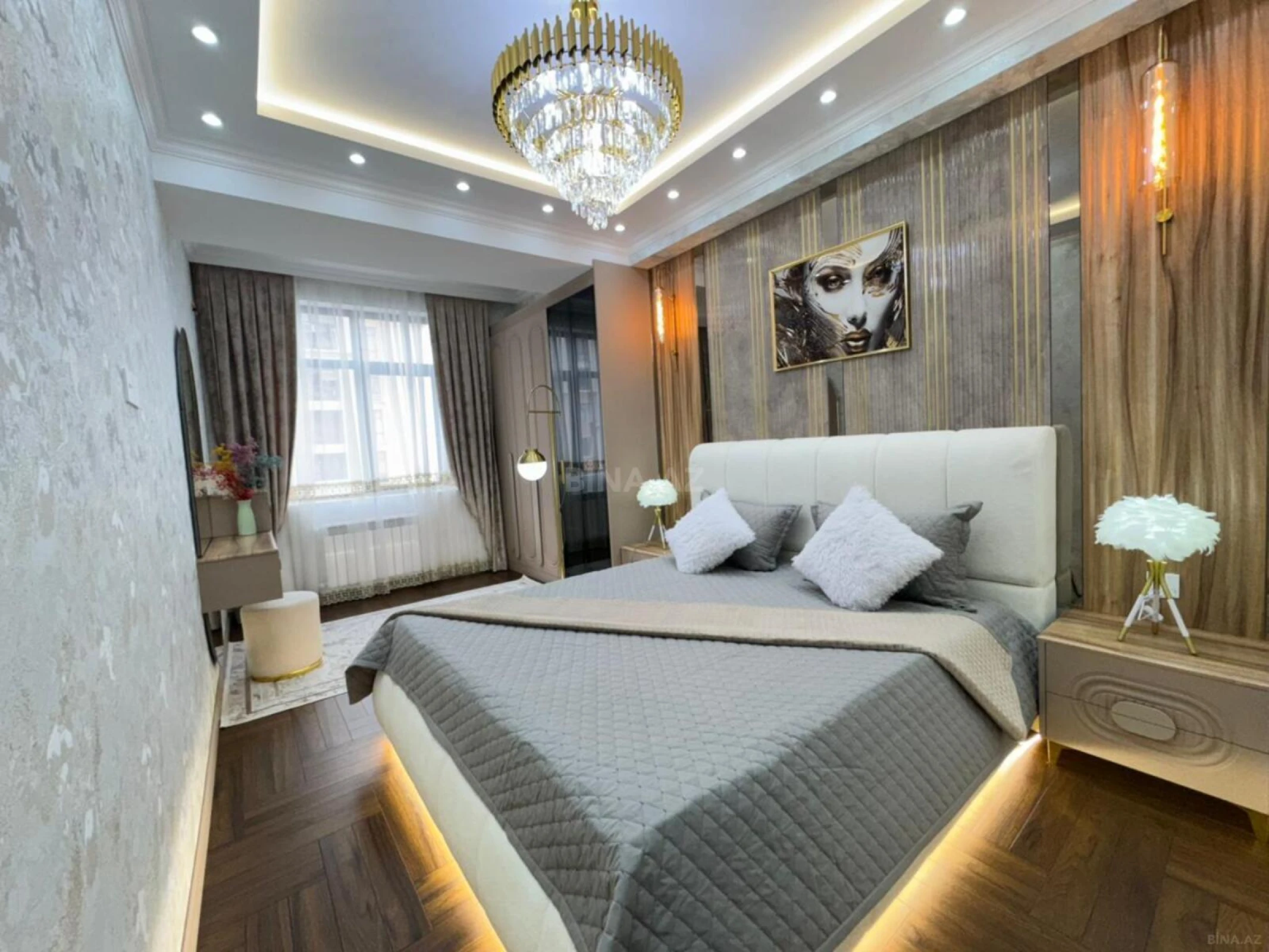 Satılır 3 otaqlı mənzil 128 m²