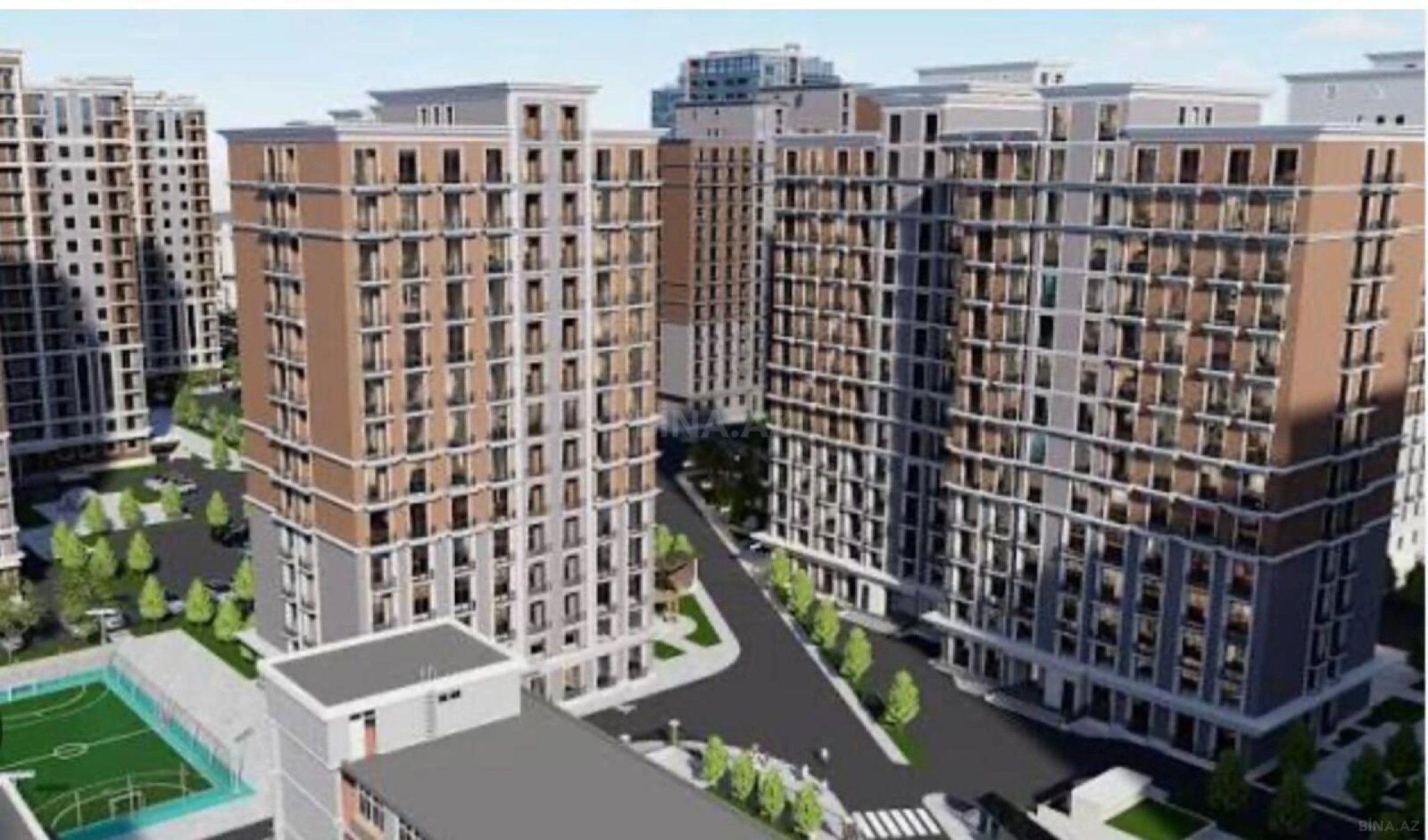 Satılır 3 otaqlı mənzil 82 m²