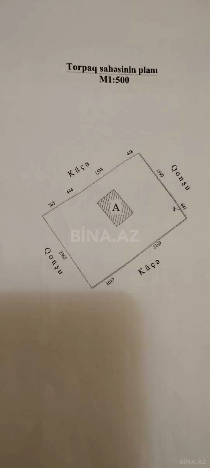Satılır torpaq sahəsi 7.5 m²