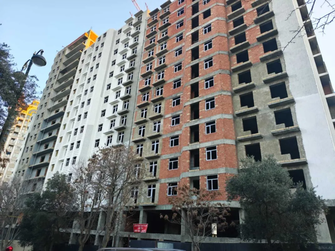 Satılır 1 otaqlı mənzil 55 m²