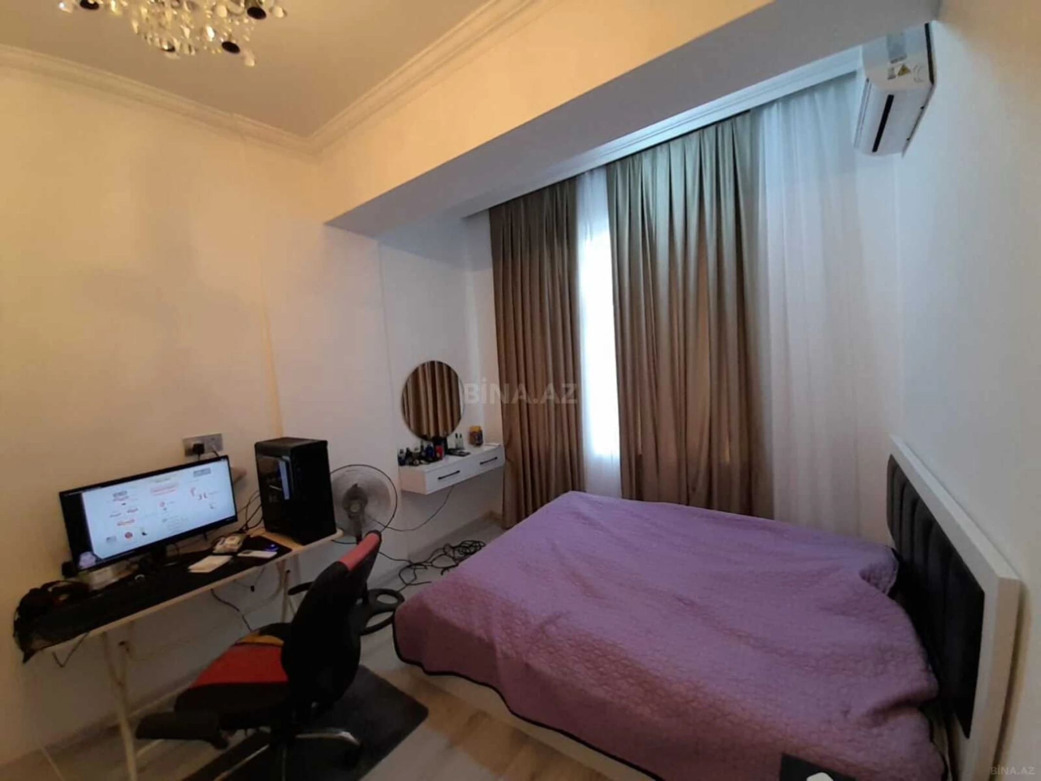 Satılır 2 otaqlı mənzil 58 m²