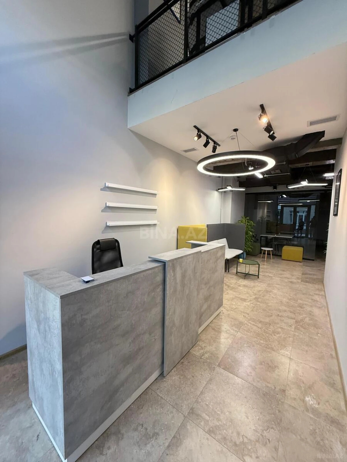 Kirayə verilir 1 otaqlı ofis 35 m²