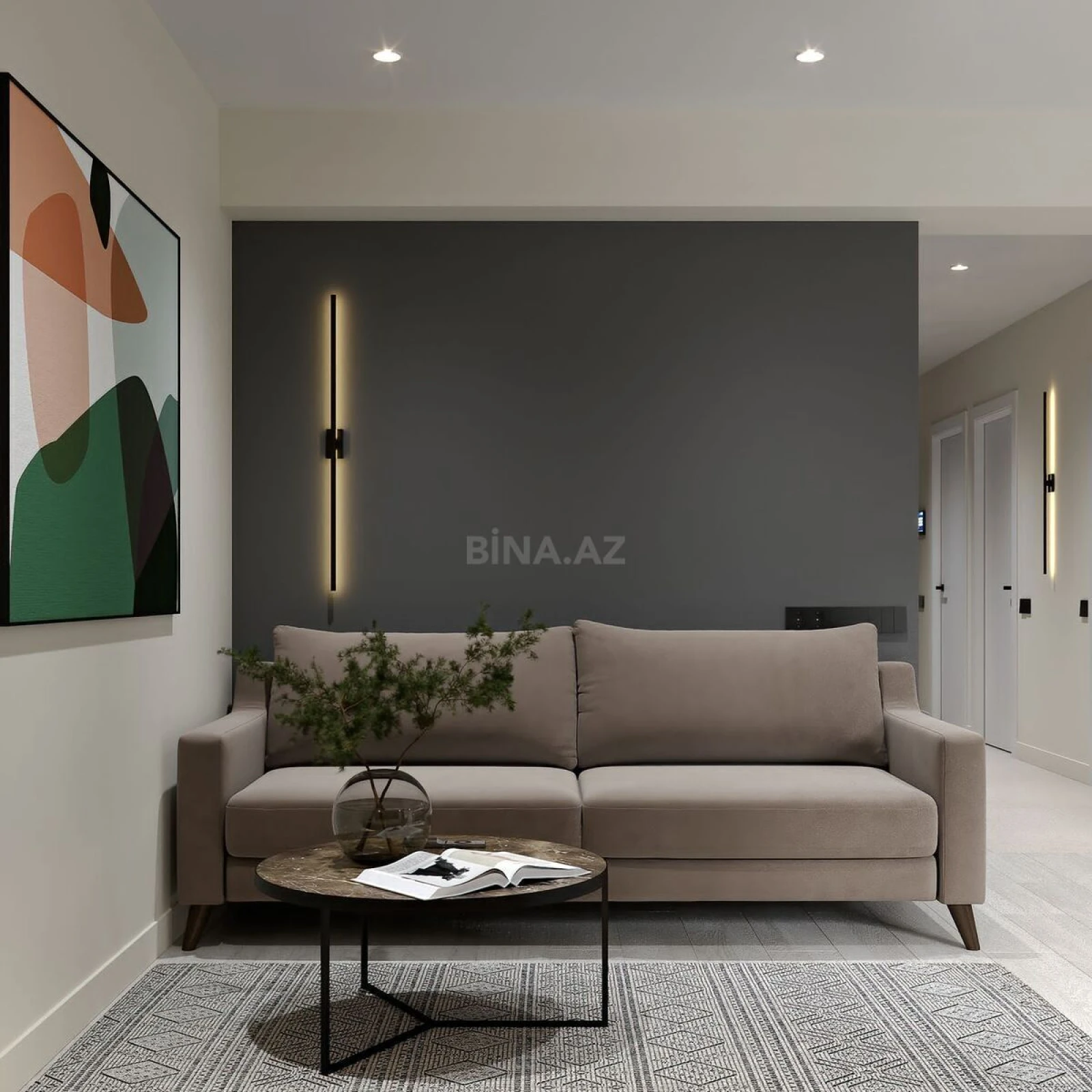 Kirayə verilir 2 otaqlı mənzil 60 m²