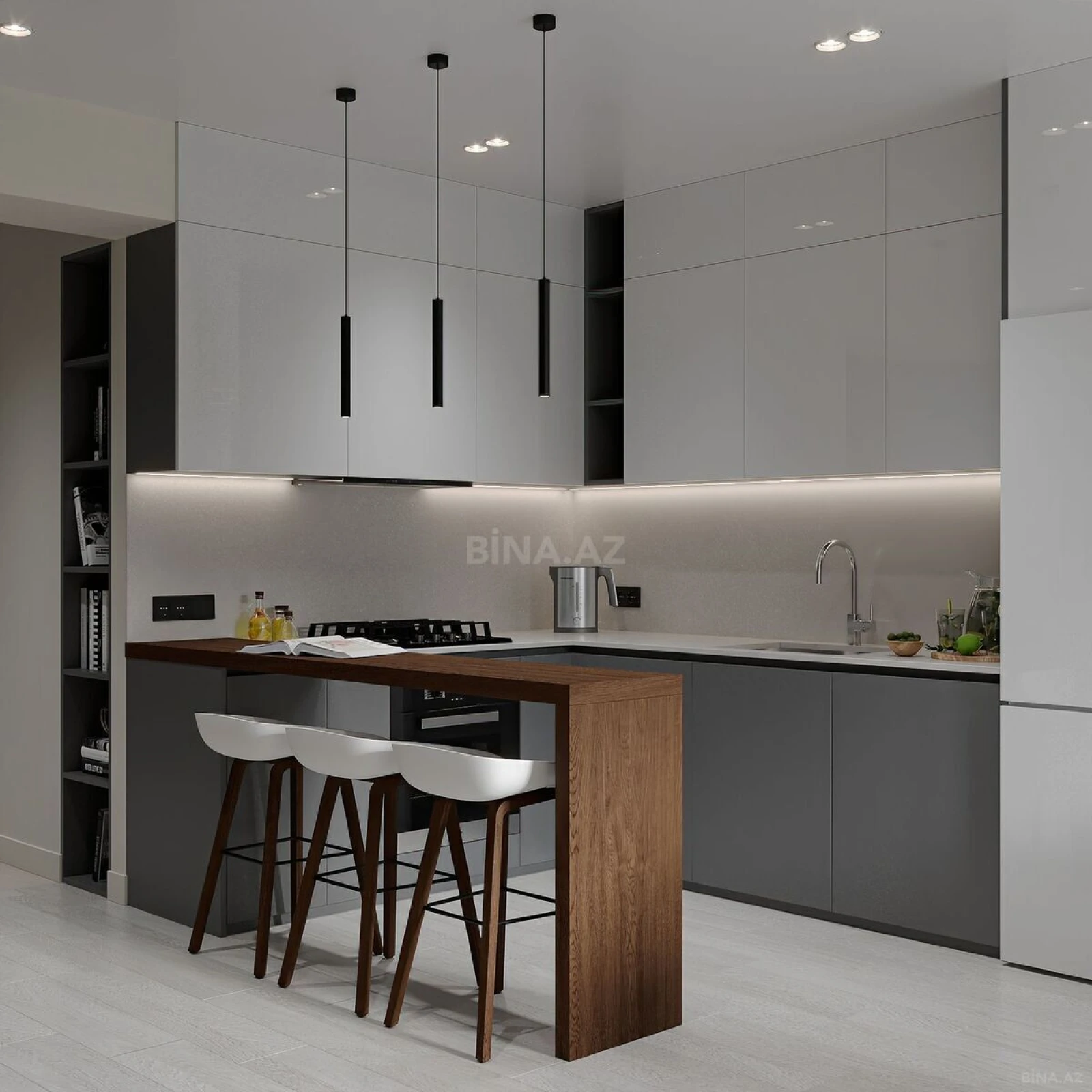 Kirayə verilir 2 otaqlı mənzil 60 m²