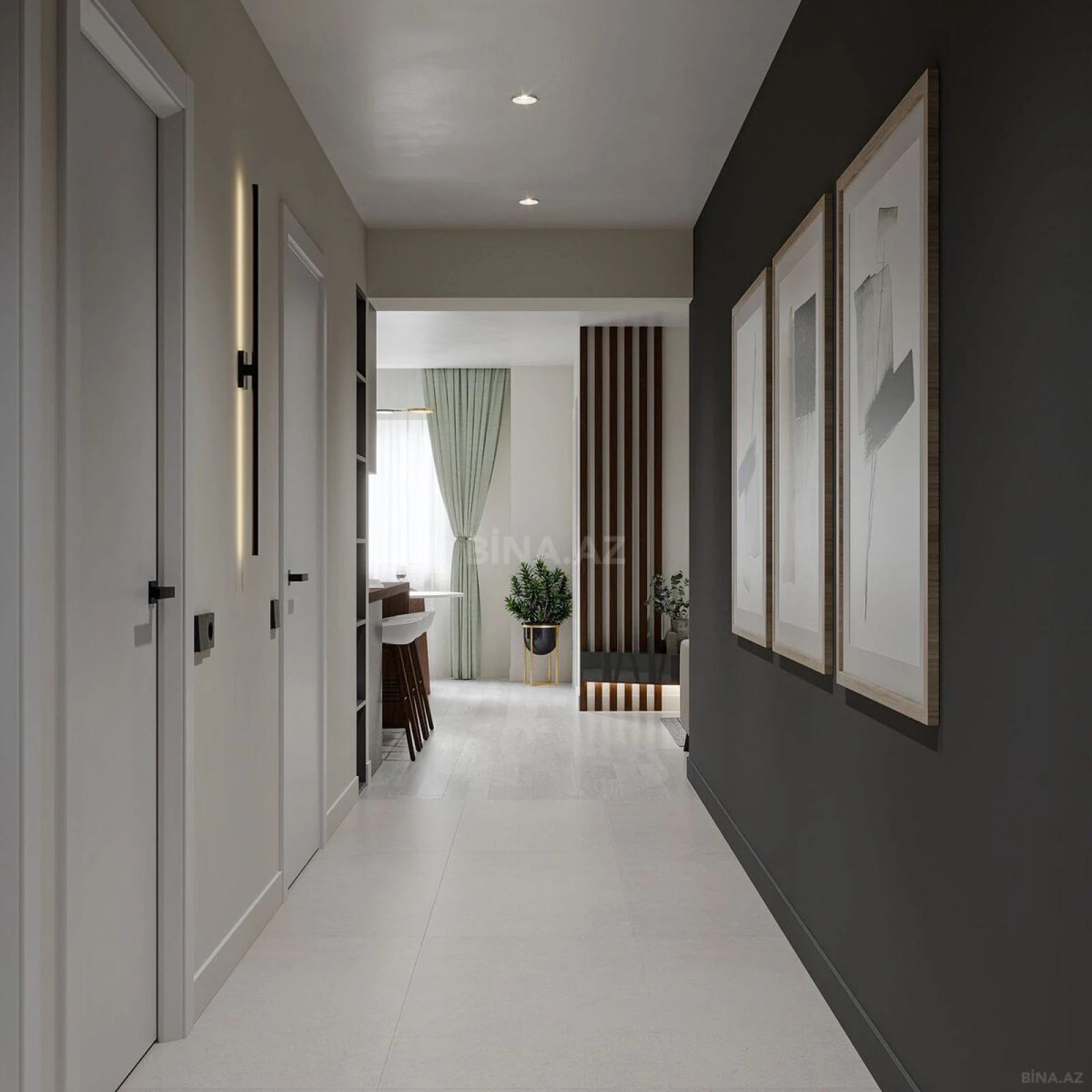 Kirayə verilir 2 otaqlı mənzil 60 m²