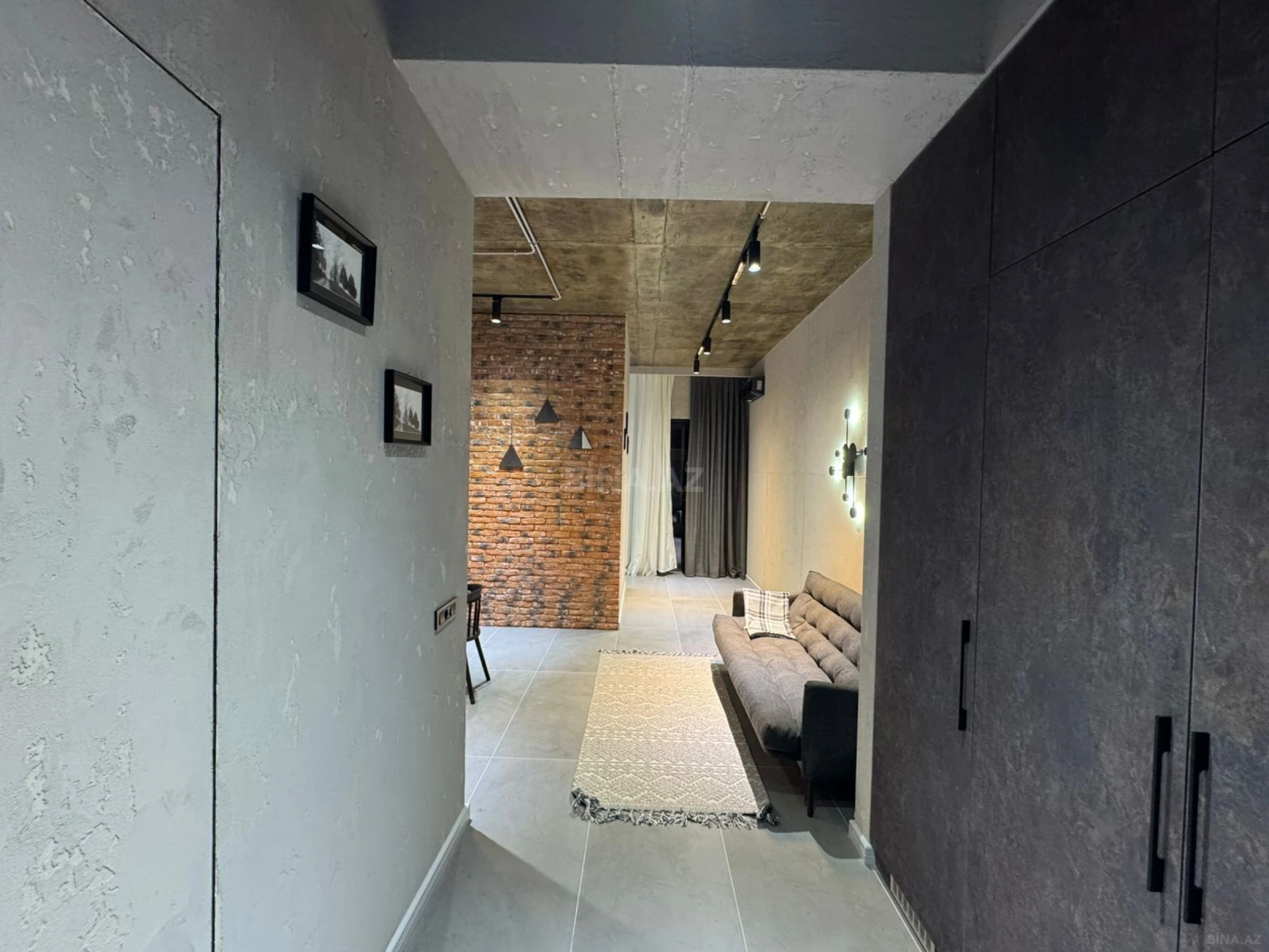 Satılır 1 otaqlı mənzil 58 m²