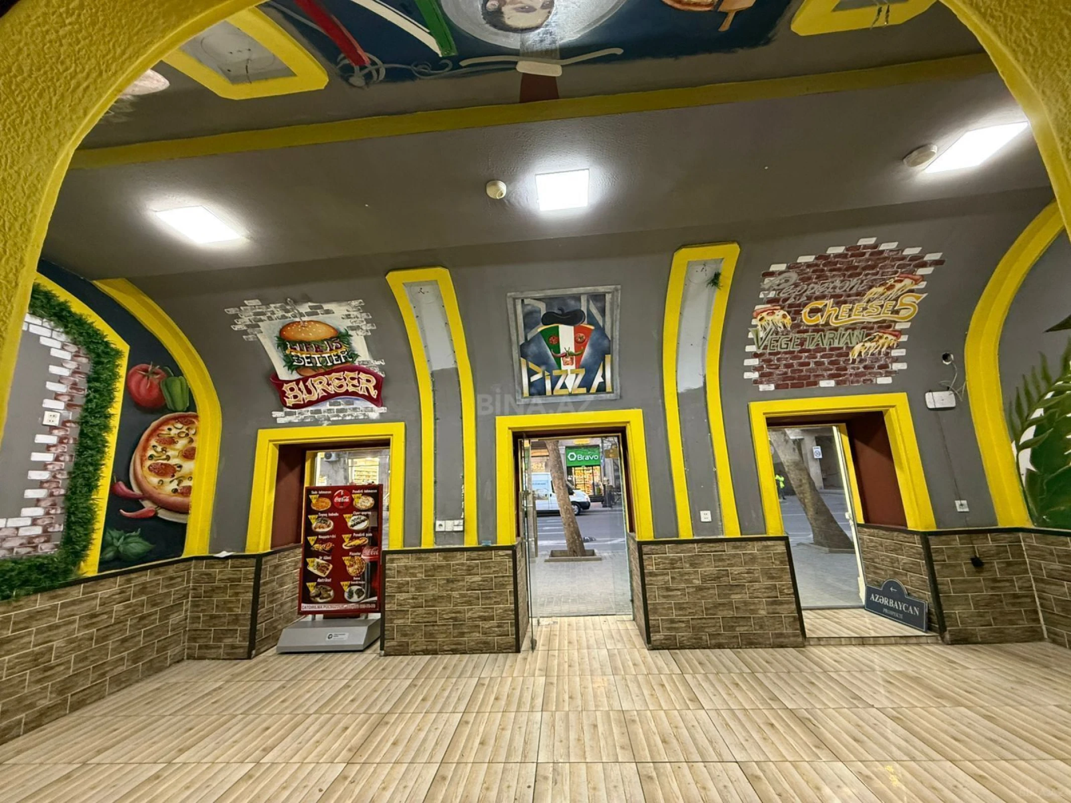 Kirayə verilir obyekt 120 m²